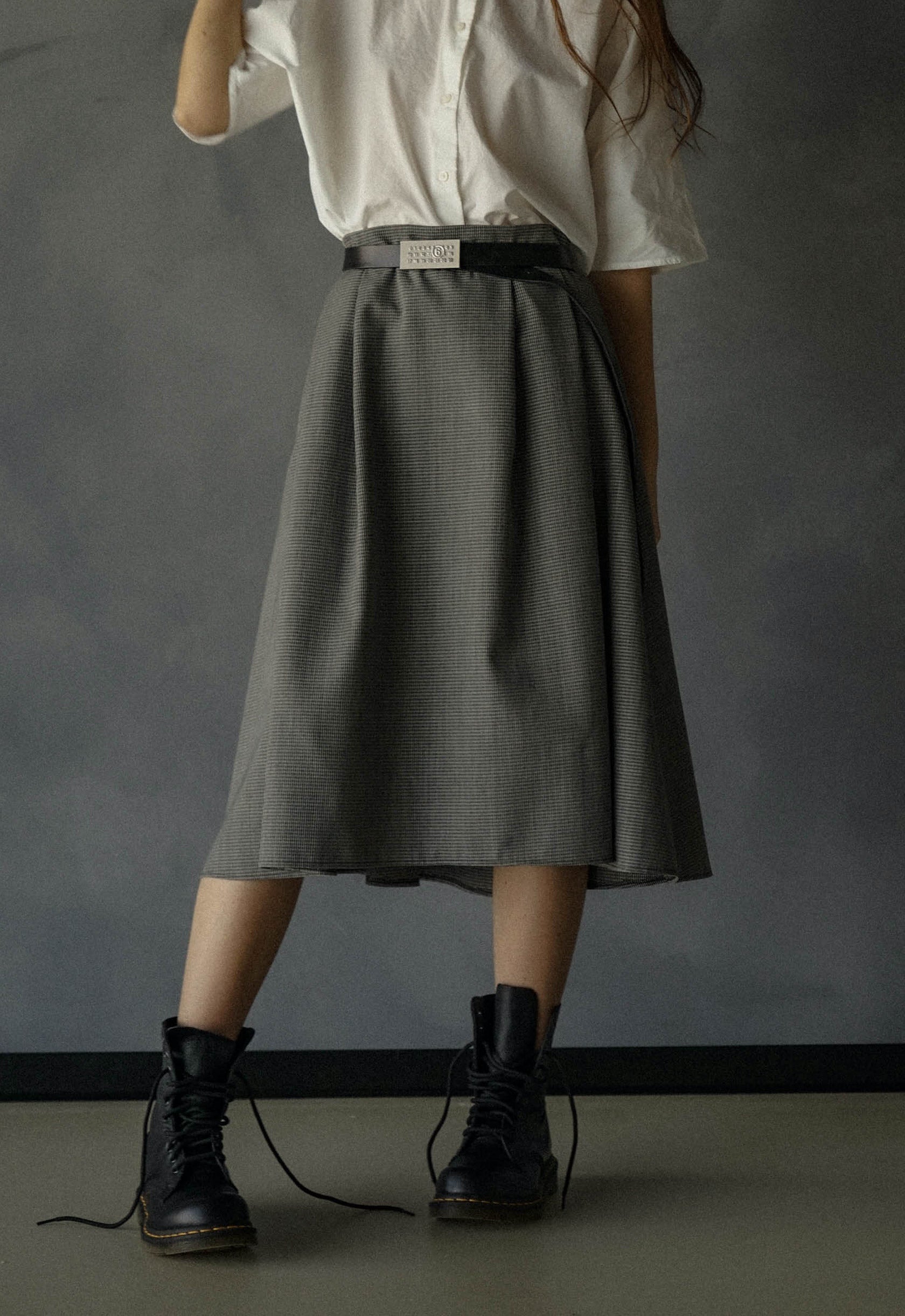 On Sight Pleated Skirt