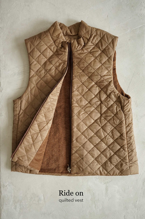 Ride On Quilted Vest