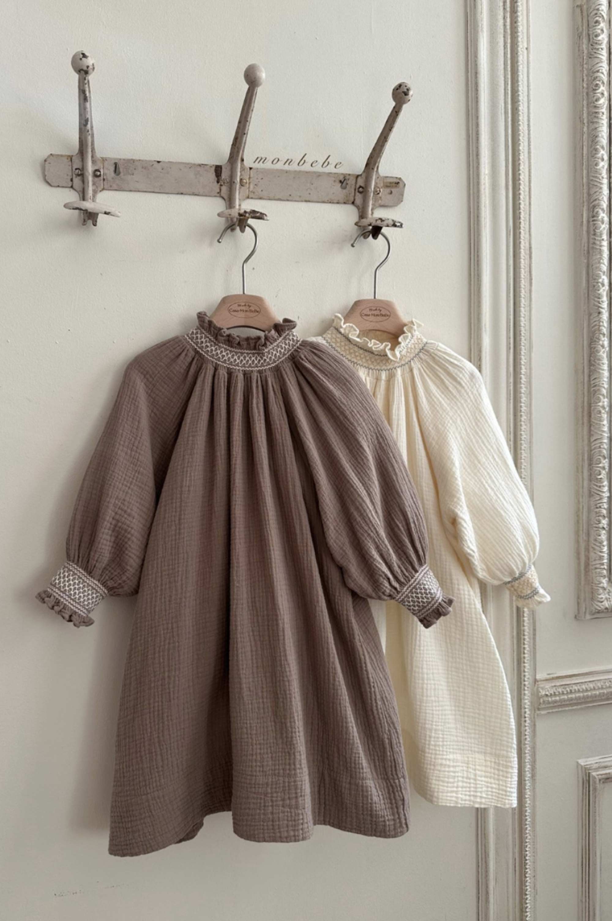 MonBebe Muslin Dress (2 colours)