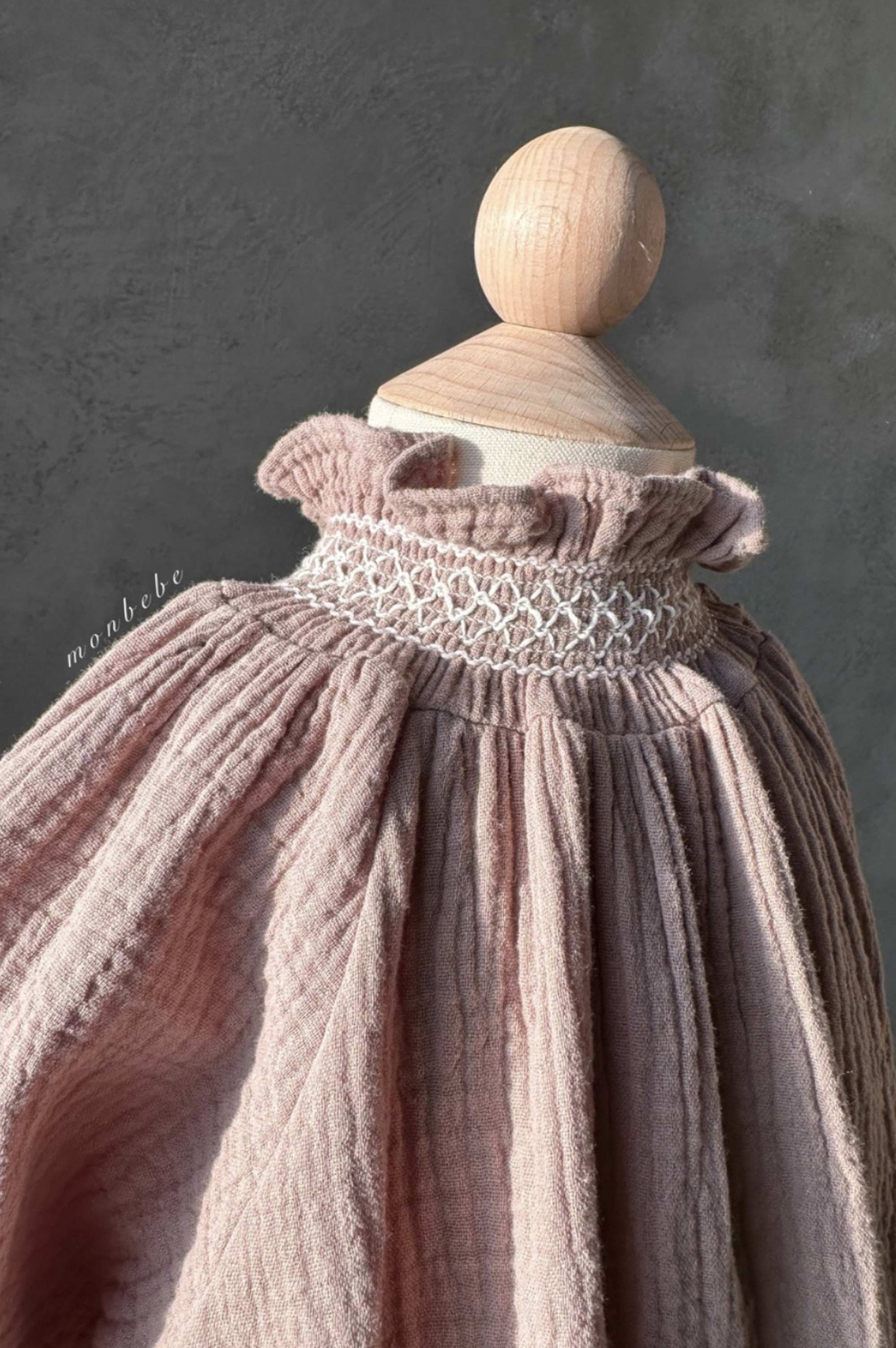 MonBebe Muslin Dress (2 colours)