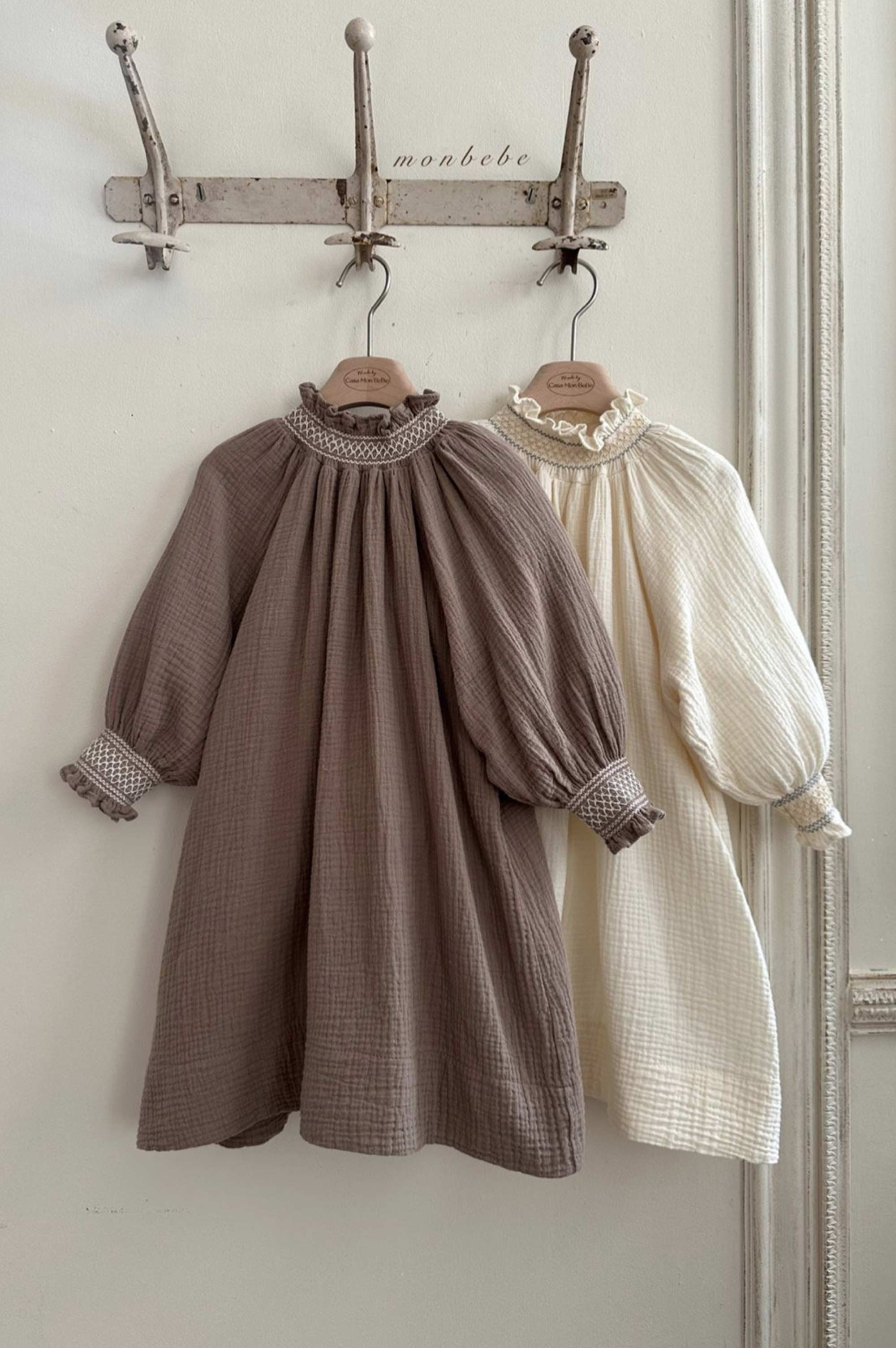 MonBebe Muslin Dress (2 colours)