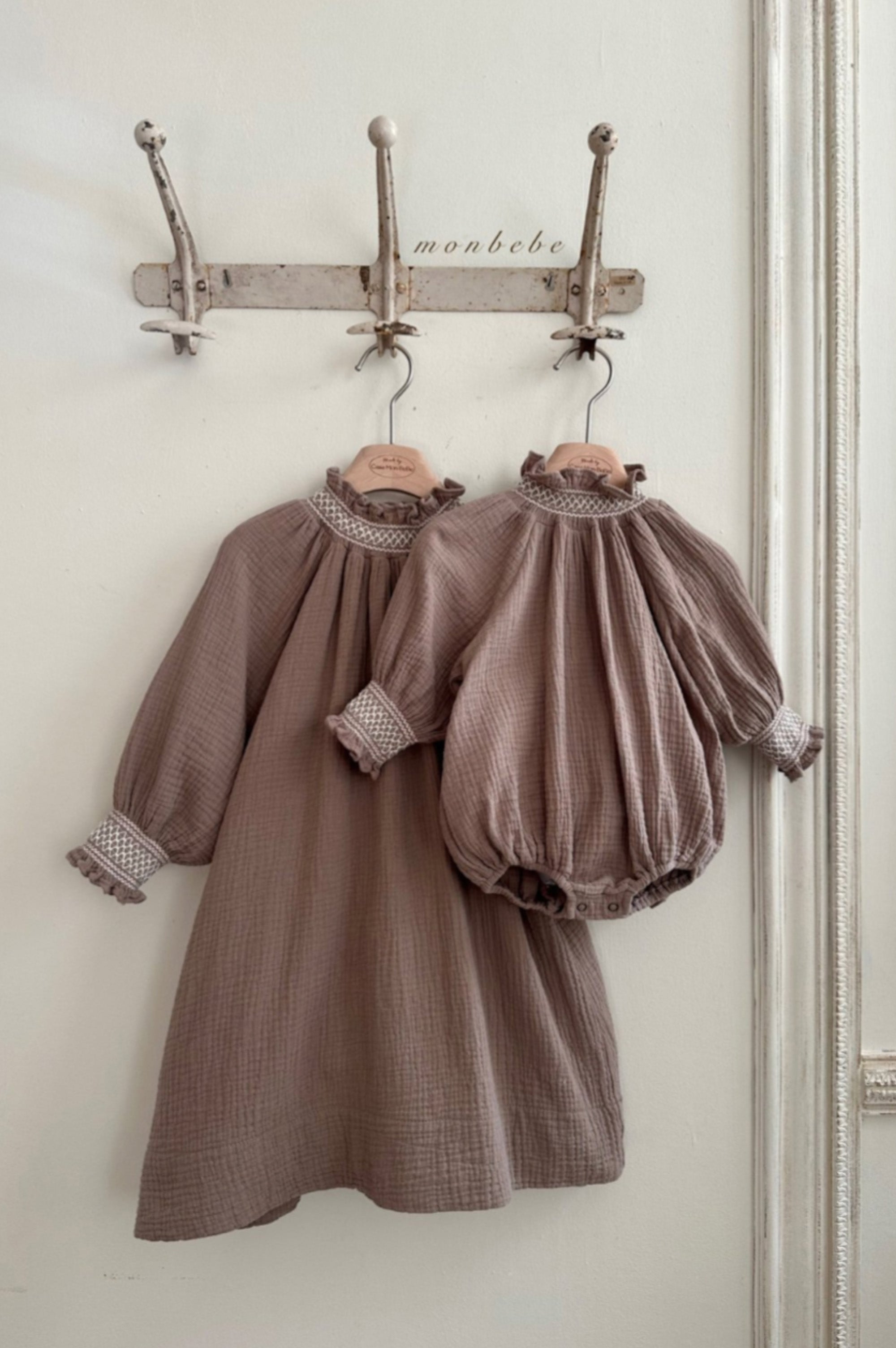 MonBebe Muslin Dress (2 colours)
