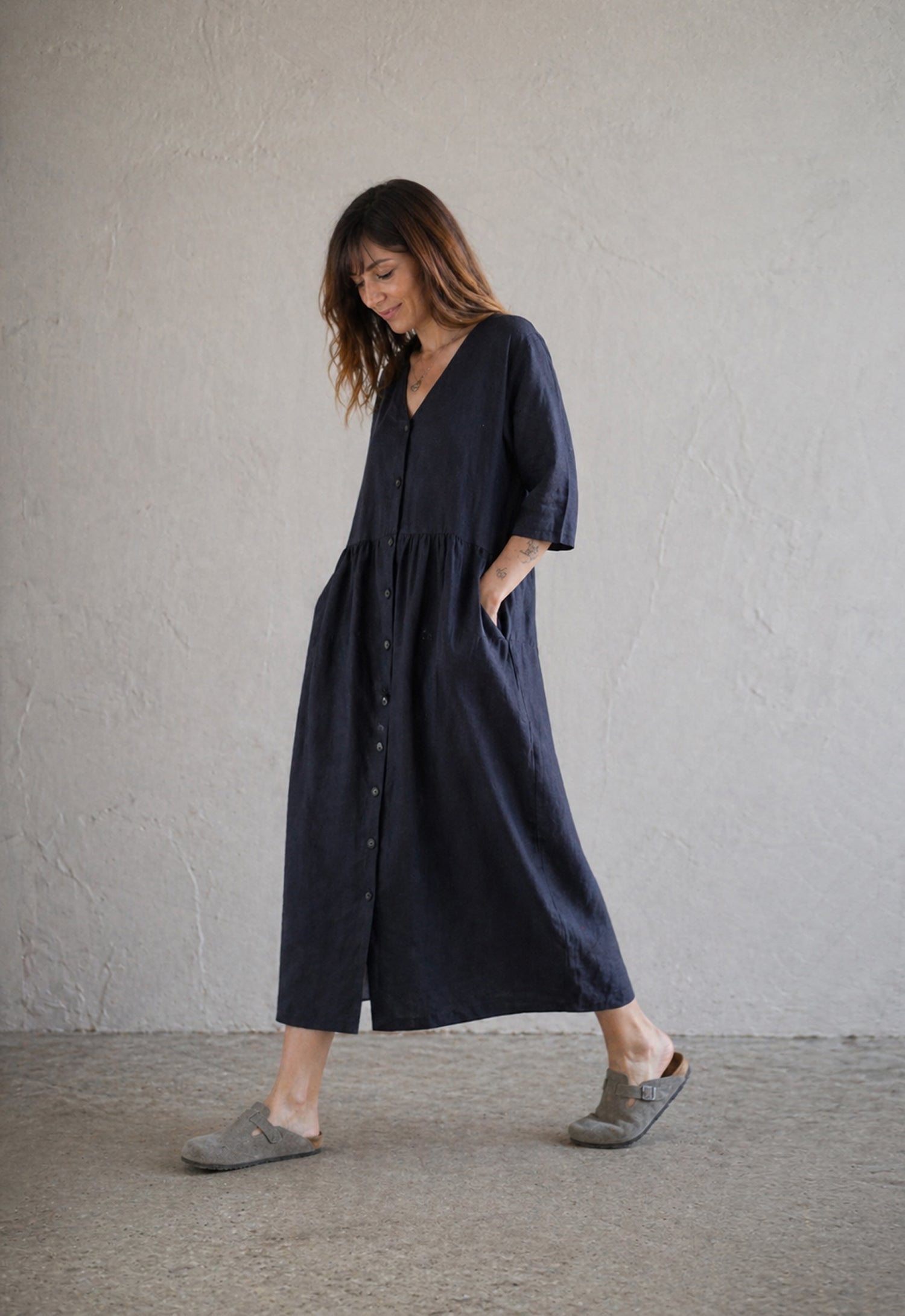 Sail away LINEN DRESS