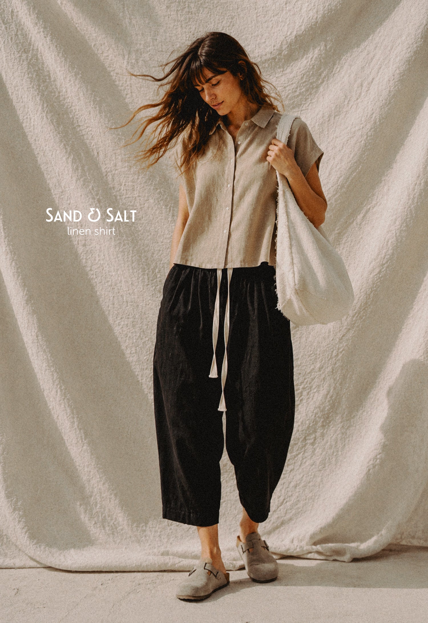 SAND & SALT LINEN SHIRT