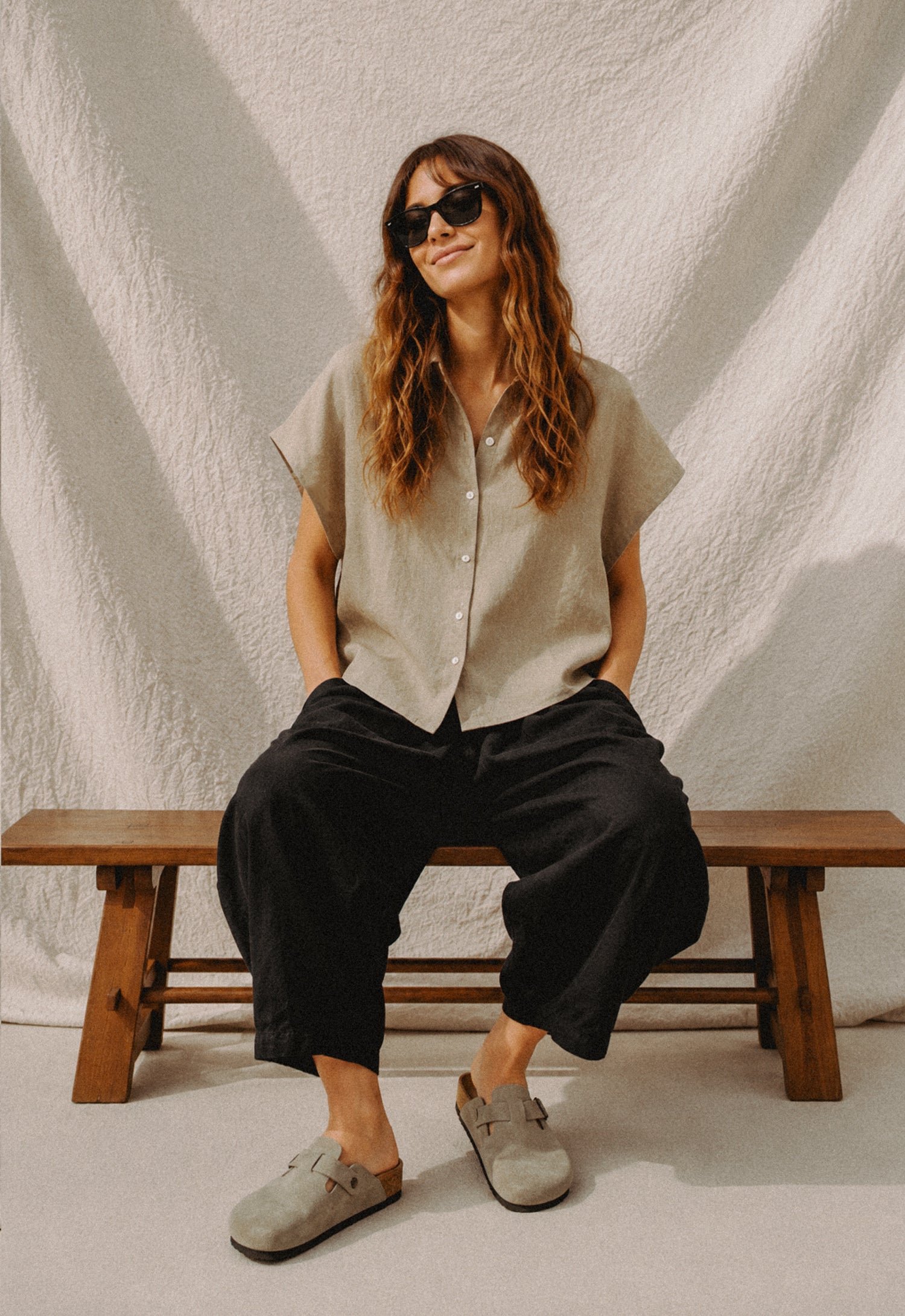 SAND & SALT LINEN SHIRT