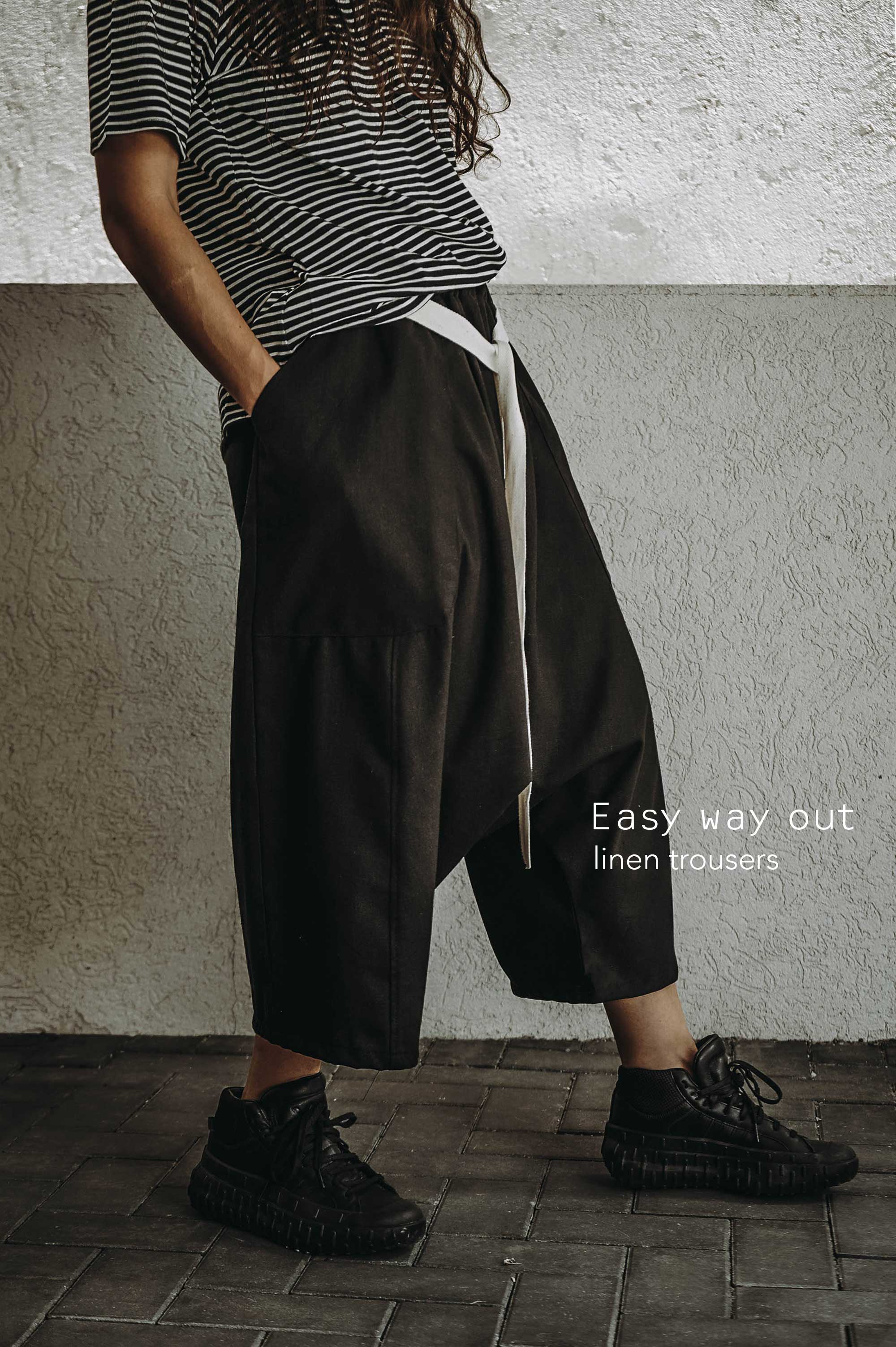 Easy way out Linen trousers