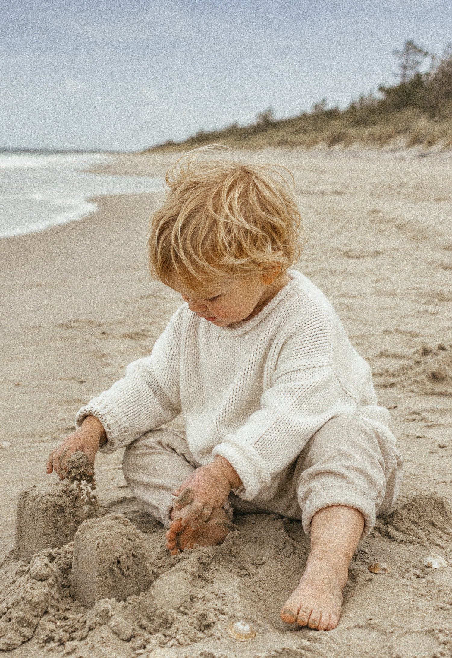 Sand & waves cotton top