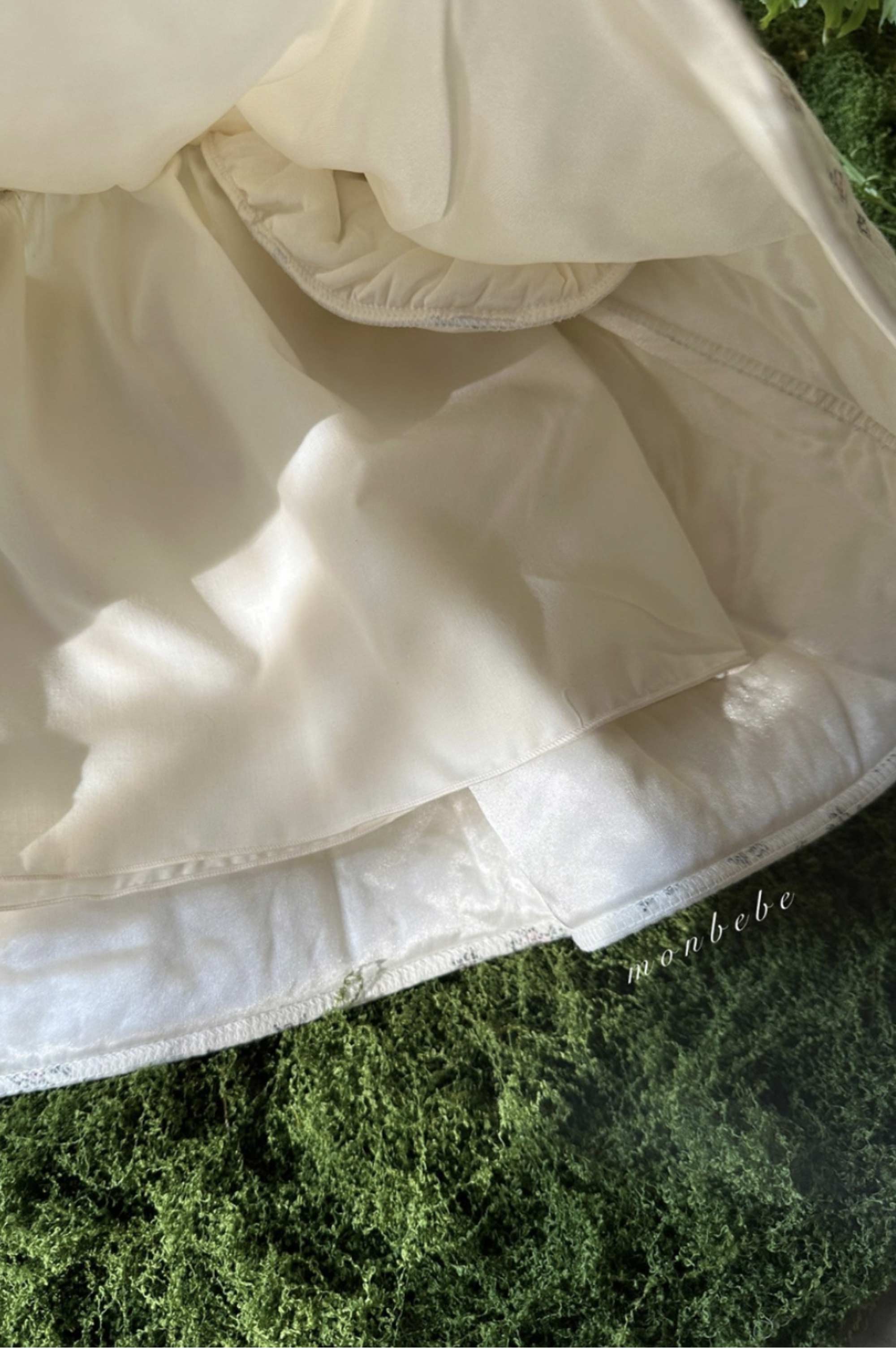MonBebe Flower Apron Dress (2 colours)