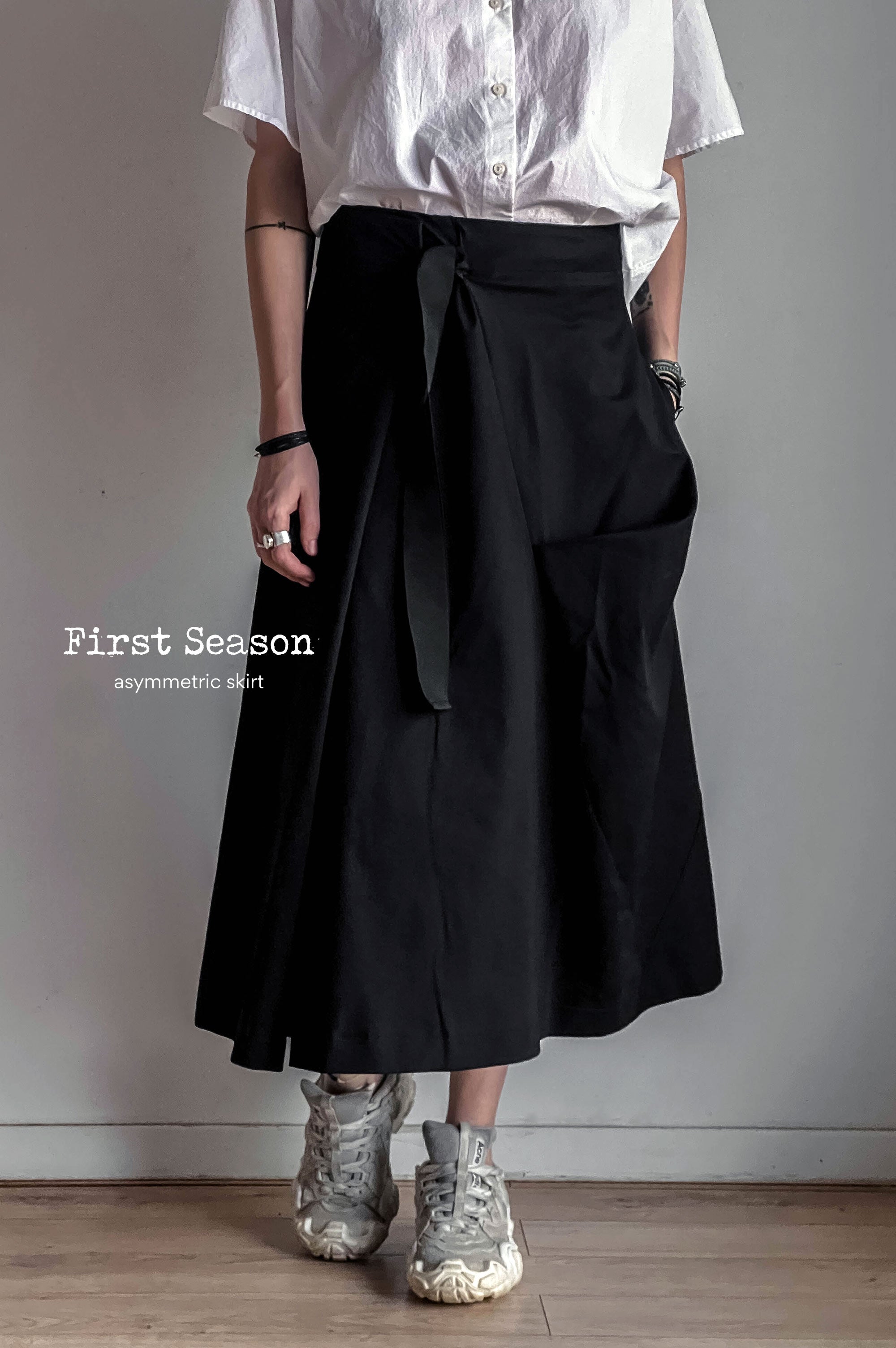 First Season Asymmetric Skirt