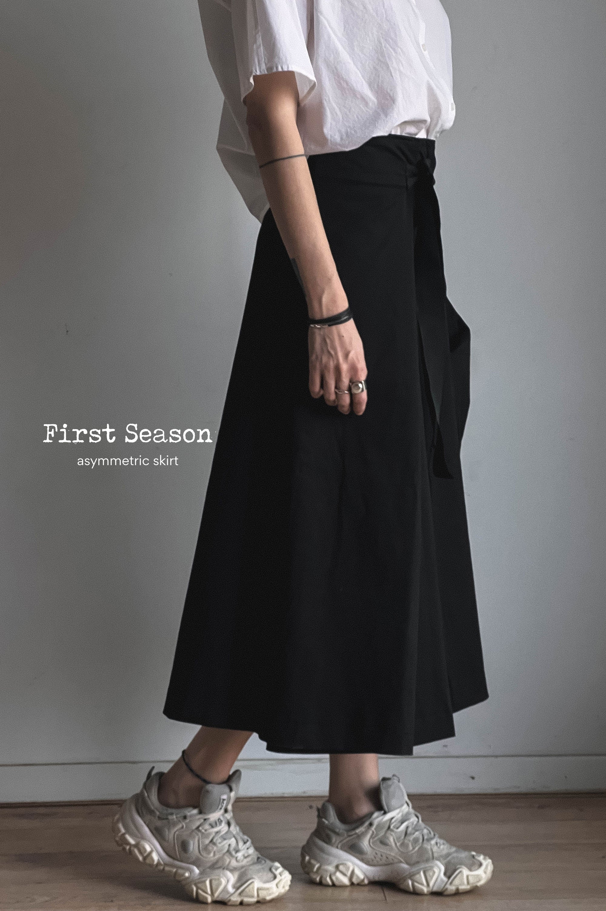 First Season Asymmetric Skirt