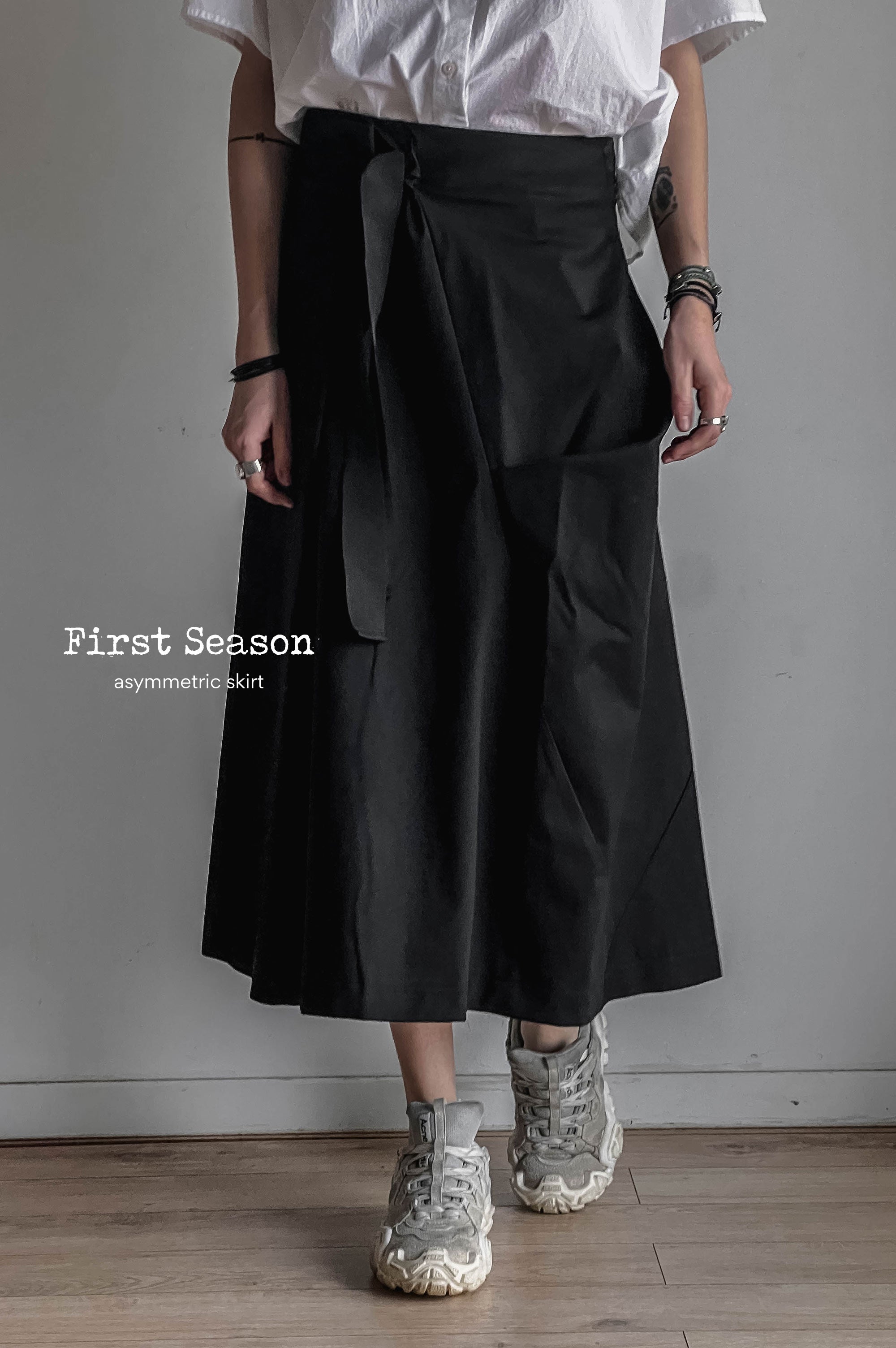 First Season Asymmetric Skirt
