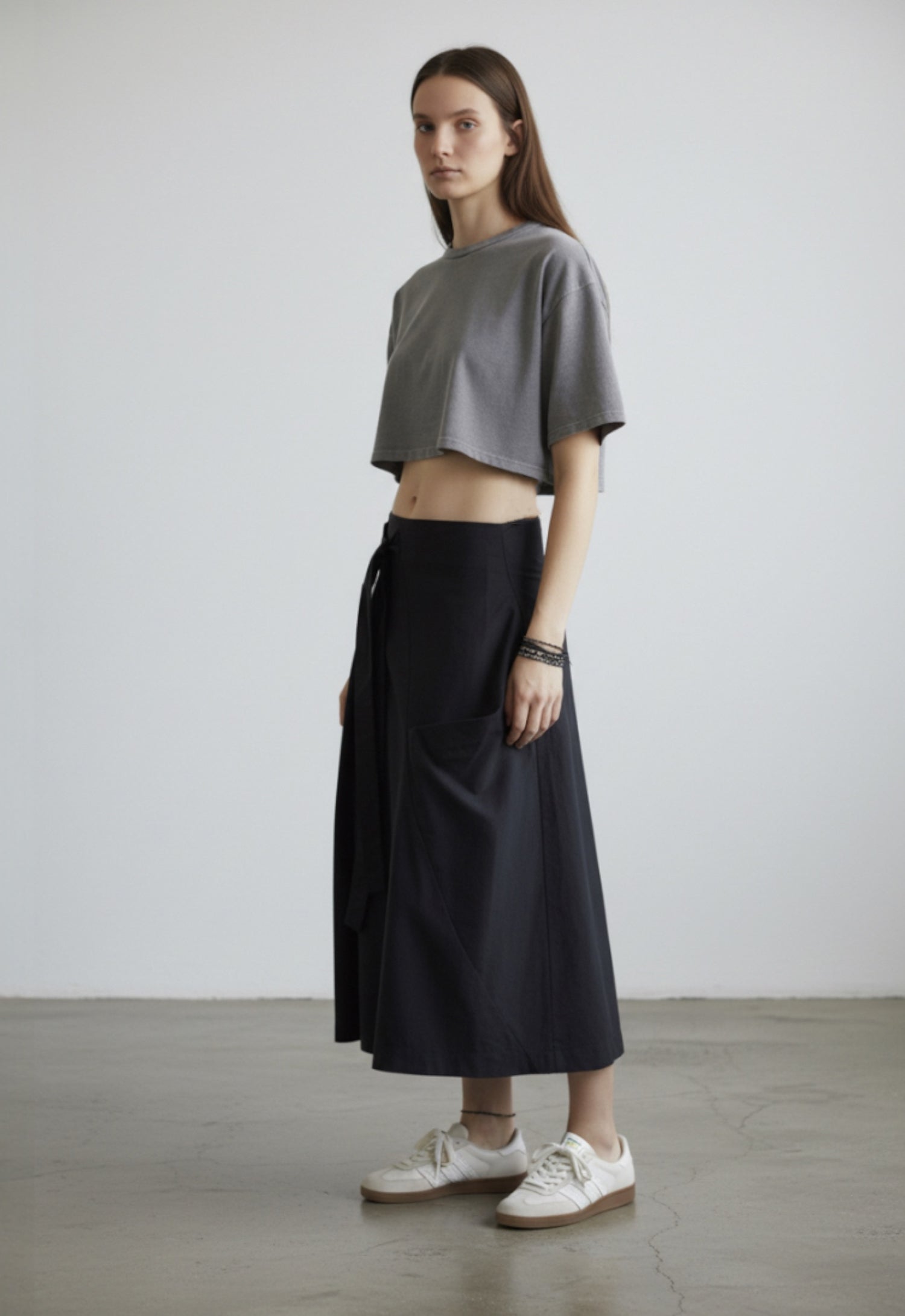 New Wave Asymmetrical Skirt