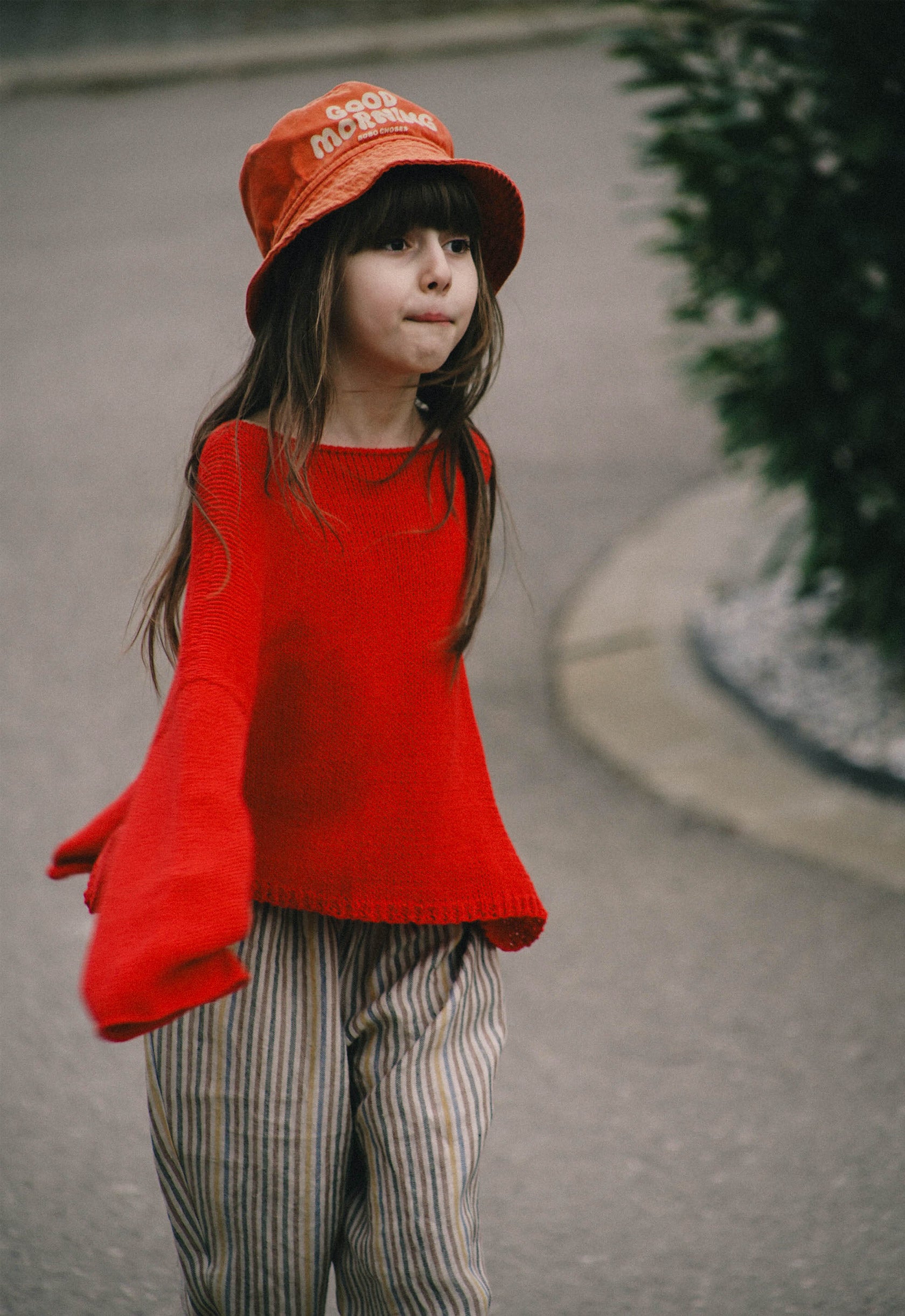 Cherry Hand Knitted Top