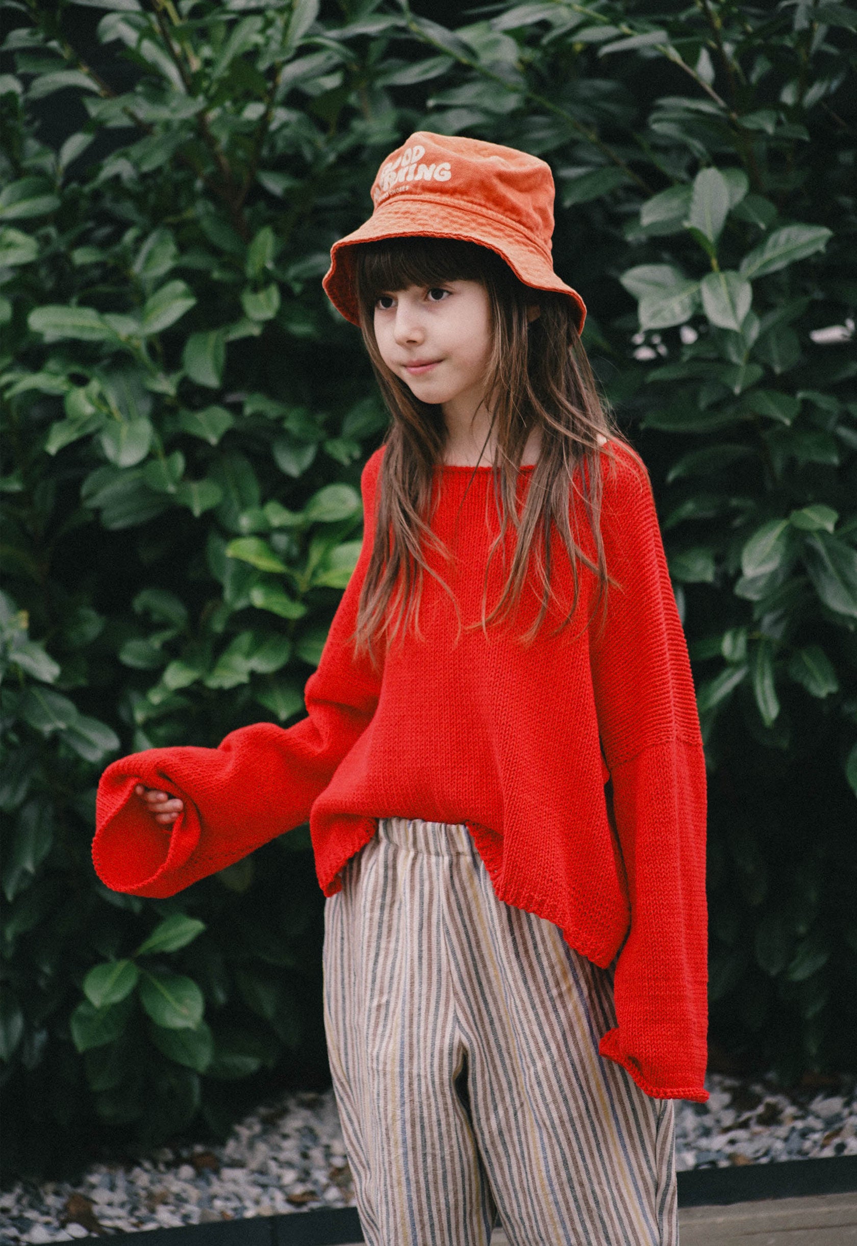 Cherry Hand Knitted Top