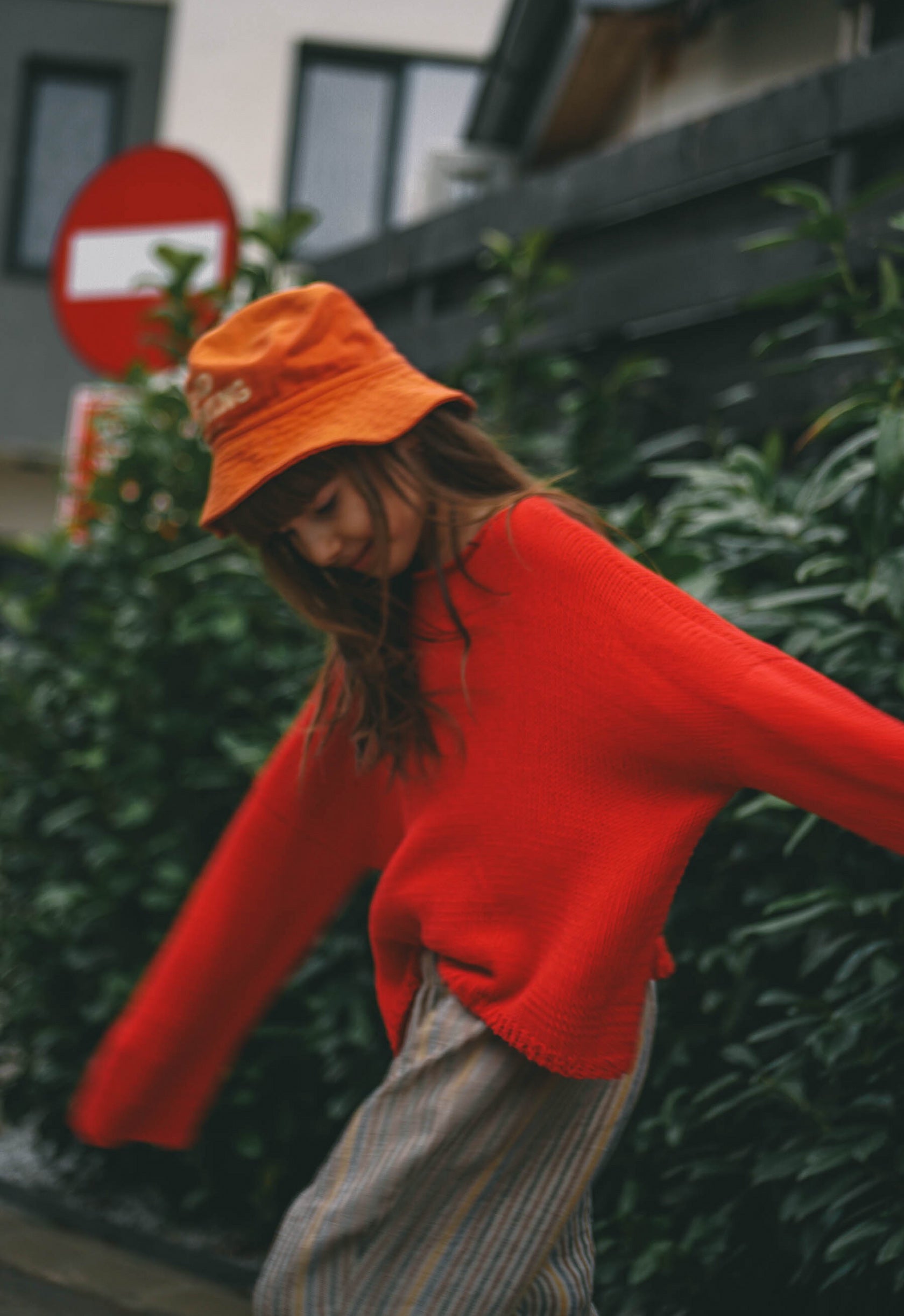 Cherry Hand Knitted Top