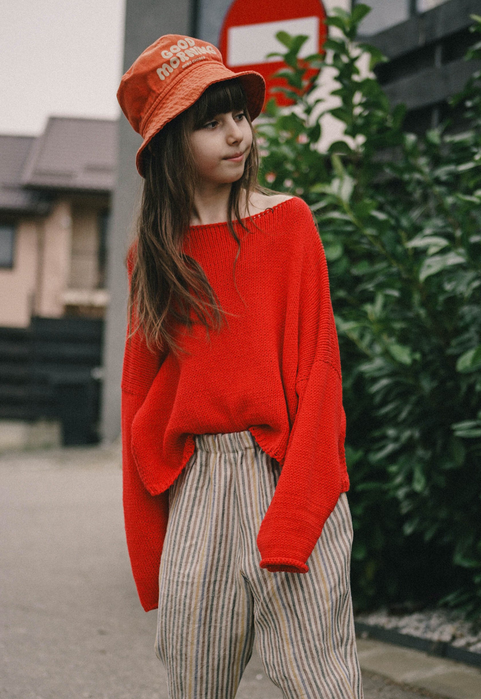 Cherry Hand Knitted Top