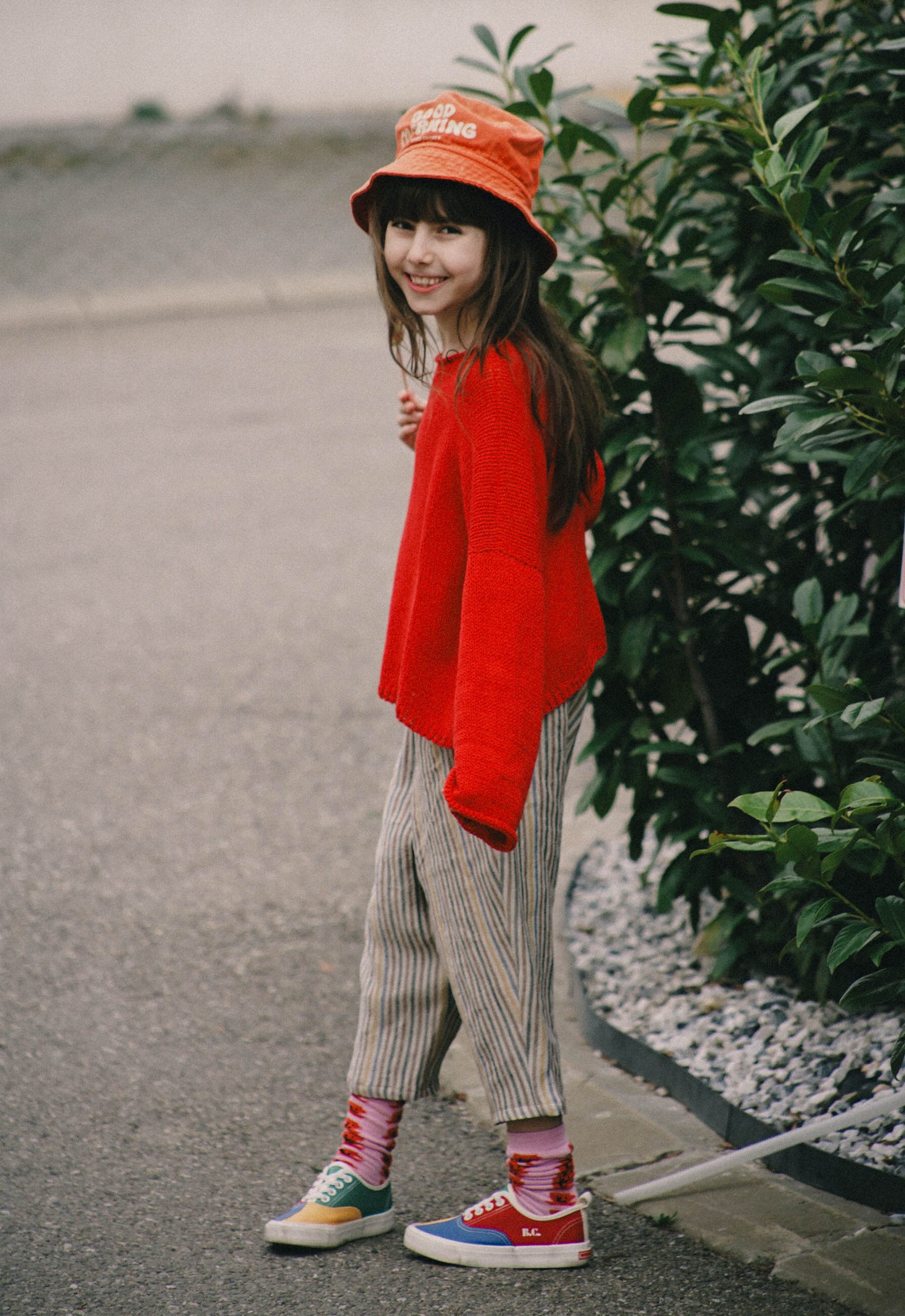 Cherry Hand Knitted Top