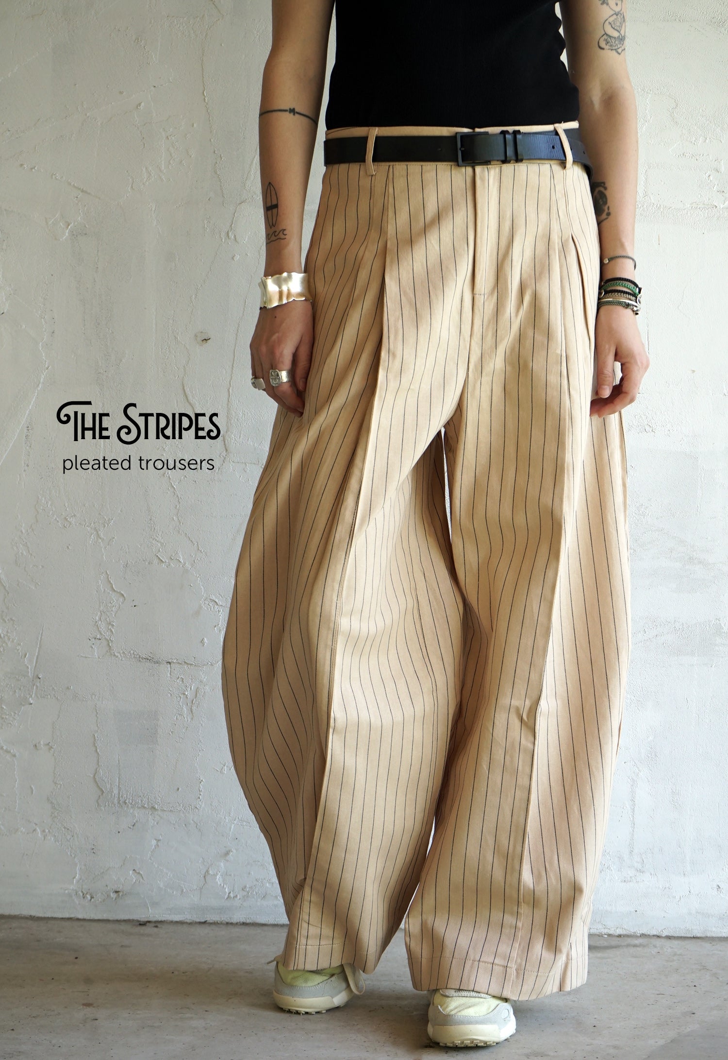 Pleated Trousers