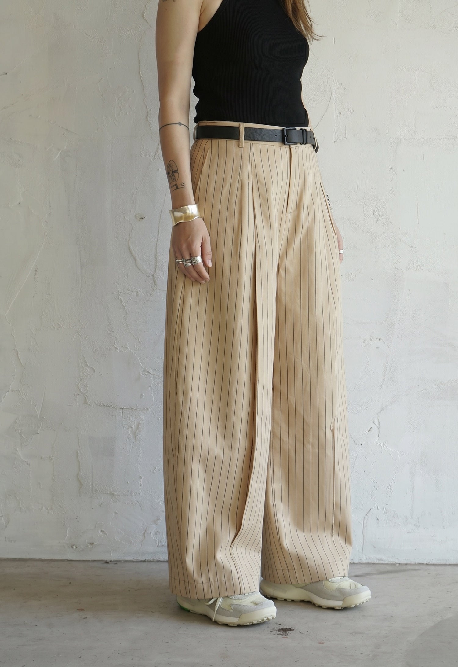 Pleated Trousers