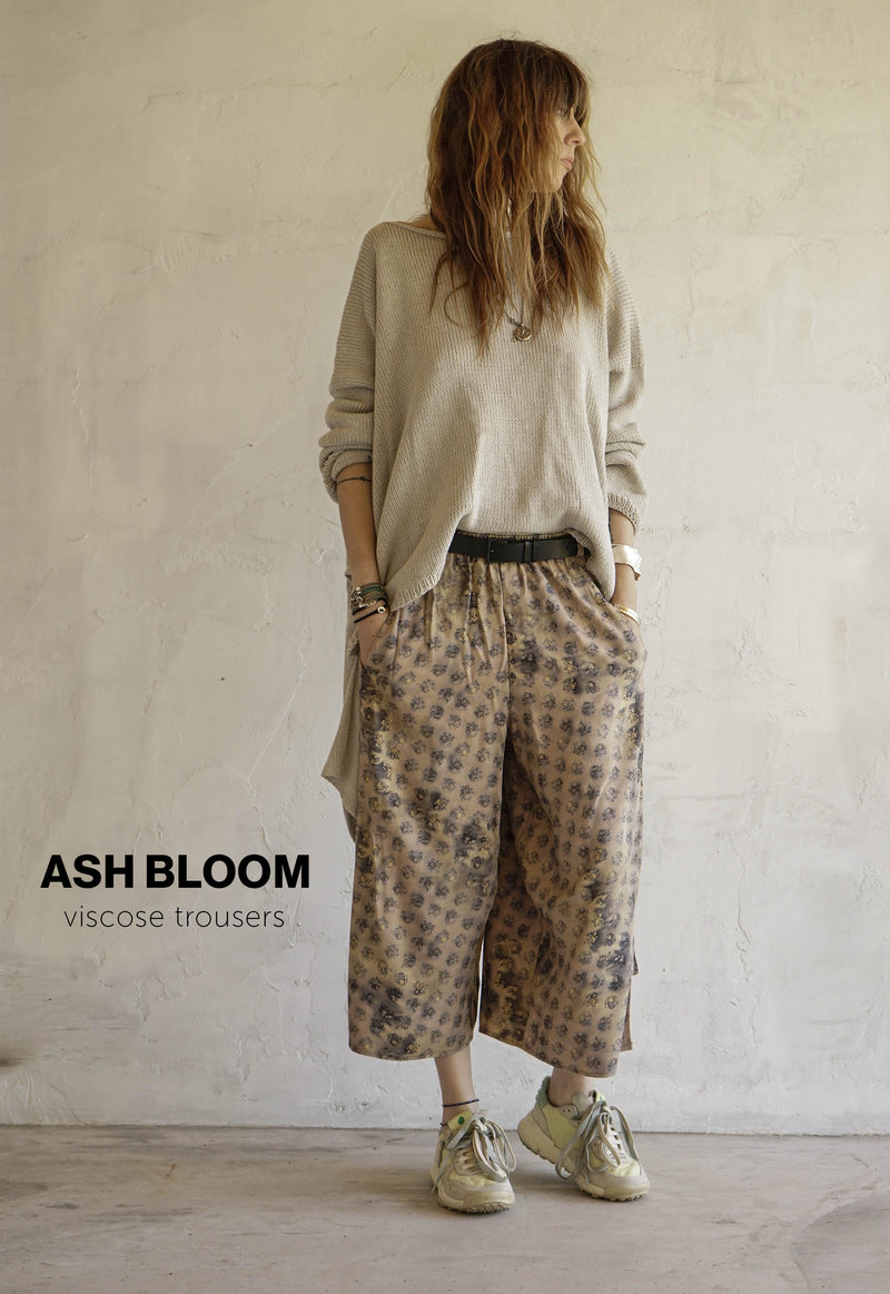 ASH BLOOM PREMIUM VISCOSE TROUSERS