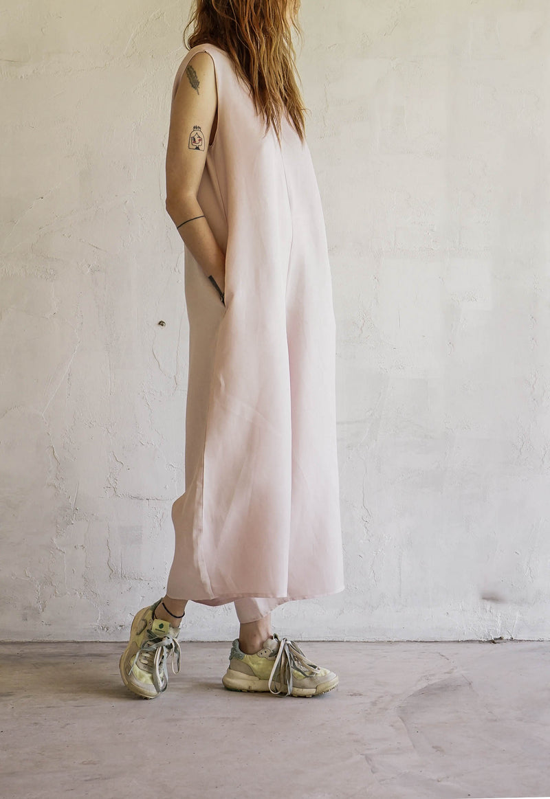 BOHEMIAN SUMMER LINEN JUMPSUIT