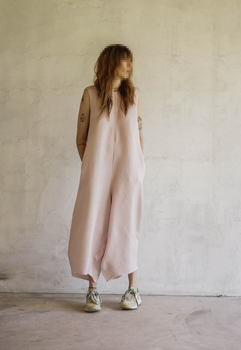 BOHEMIAN SUMMER LINEN JUMPSUIT