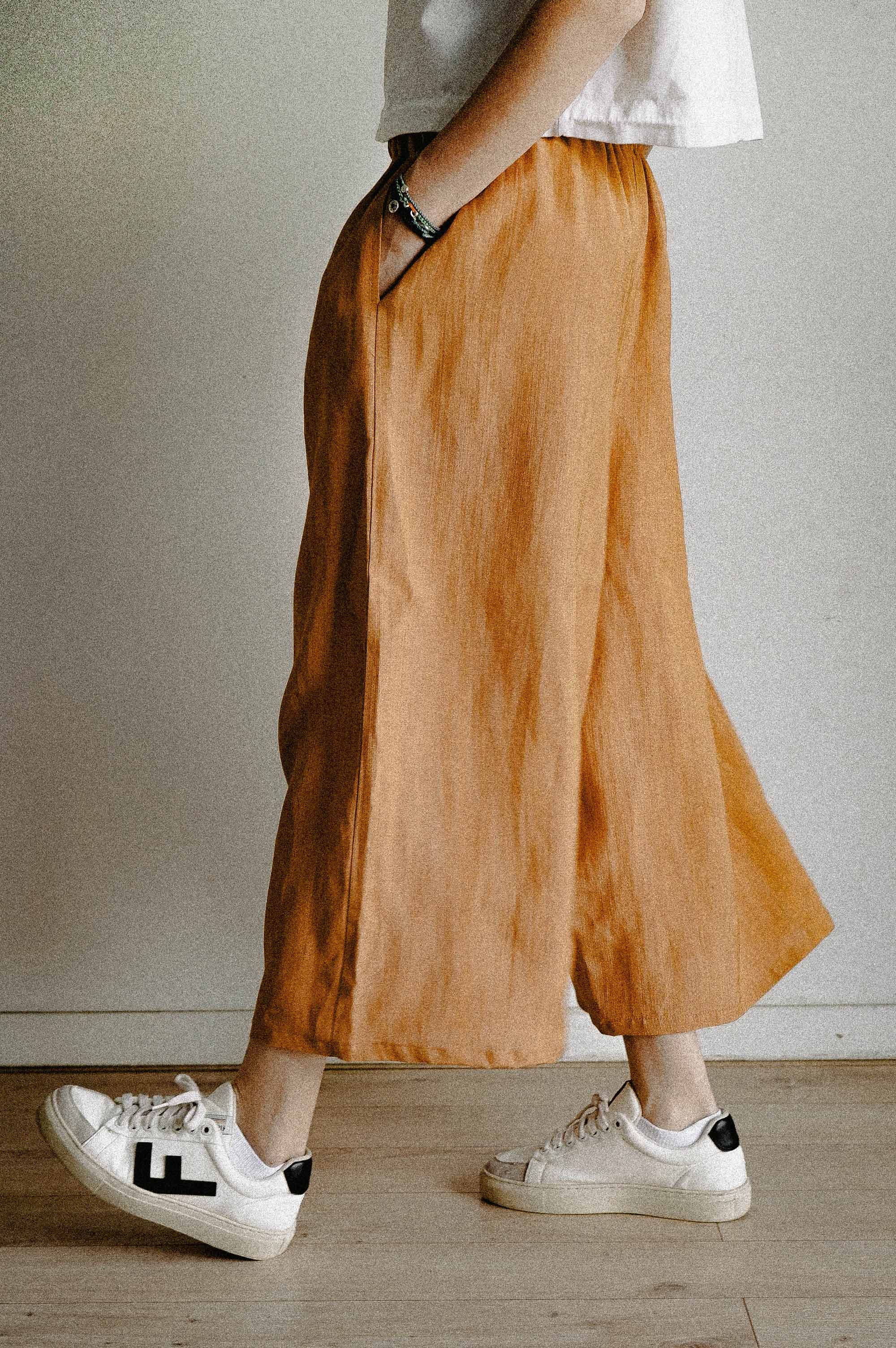 Nubian Sun Linen Trousers