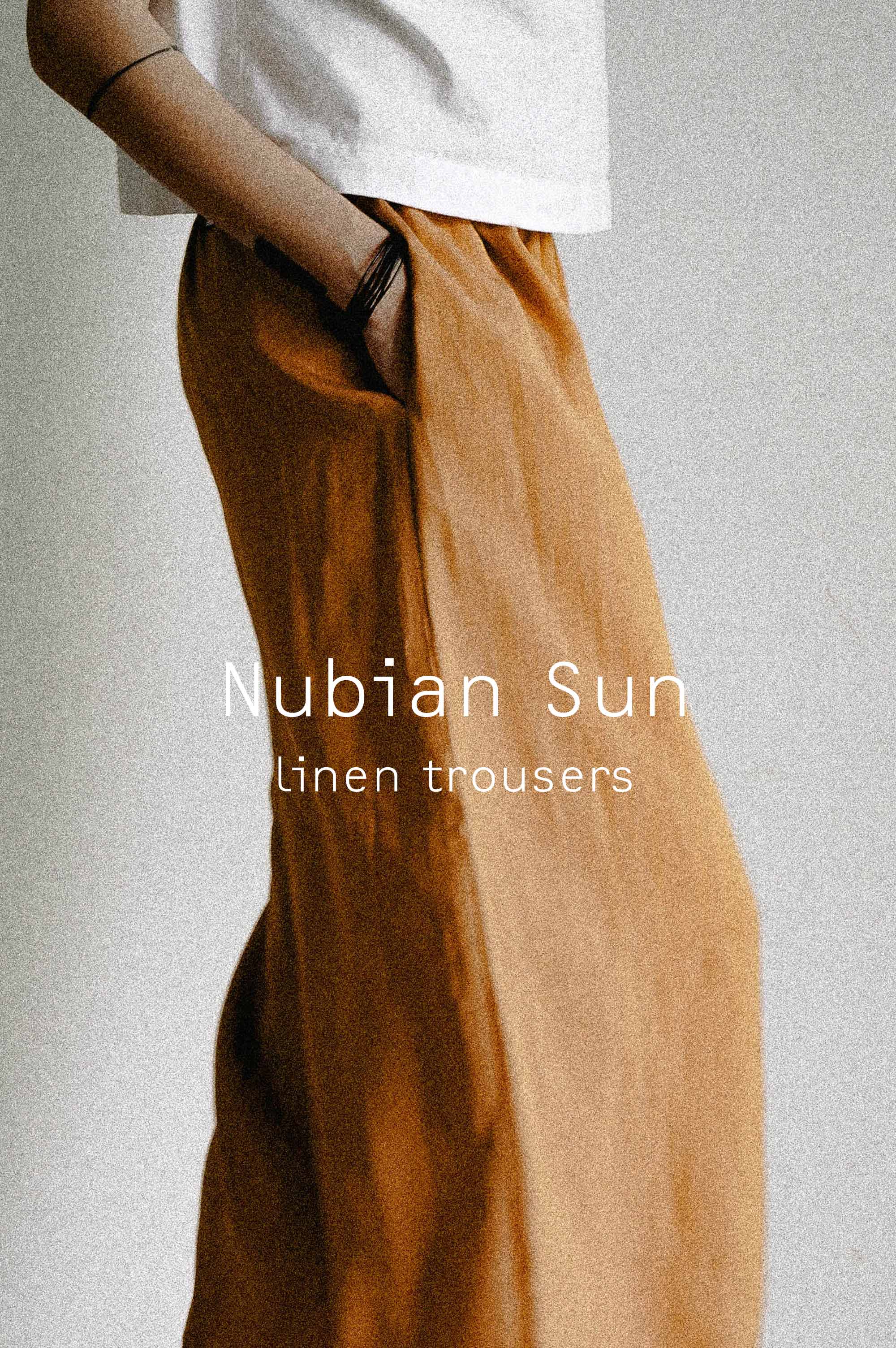 Nubian Sun Linen Trousers
