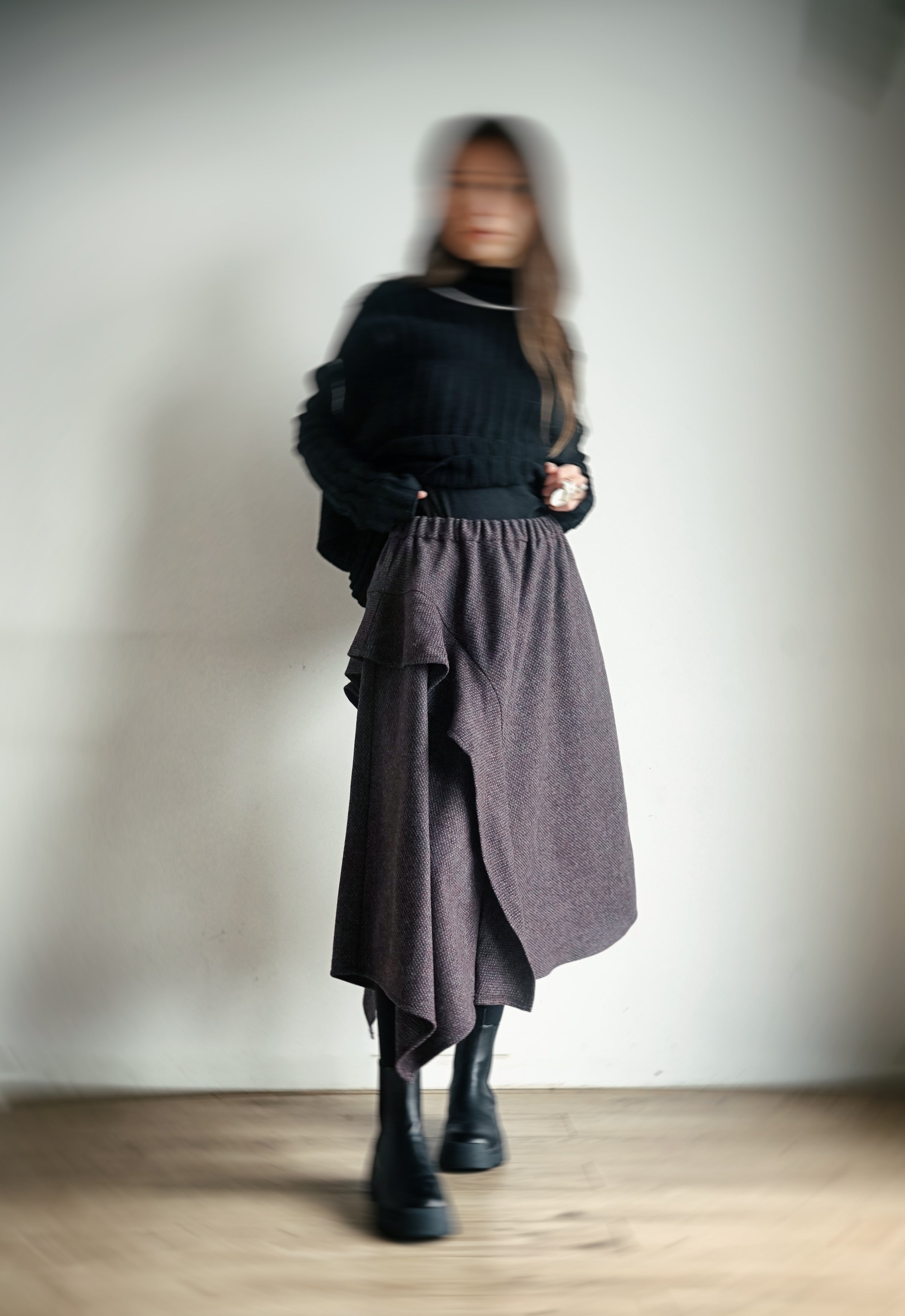 WOOL SKIRT