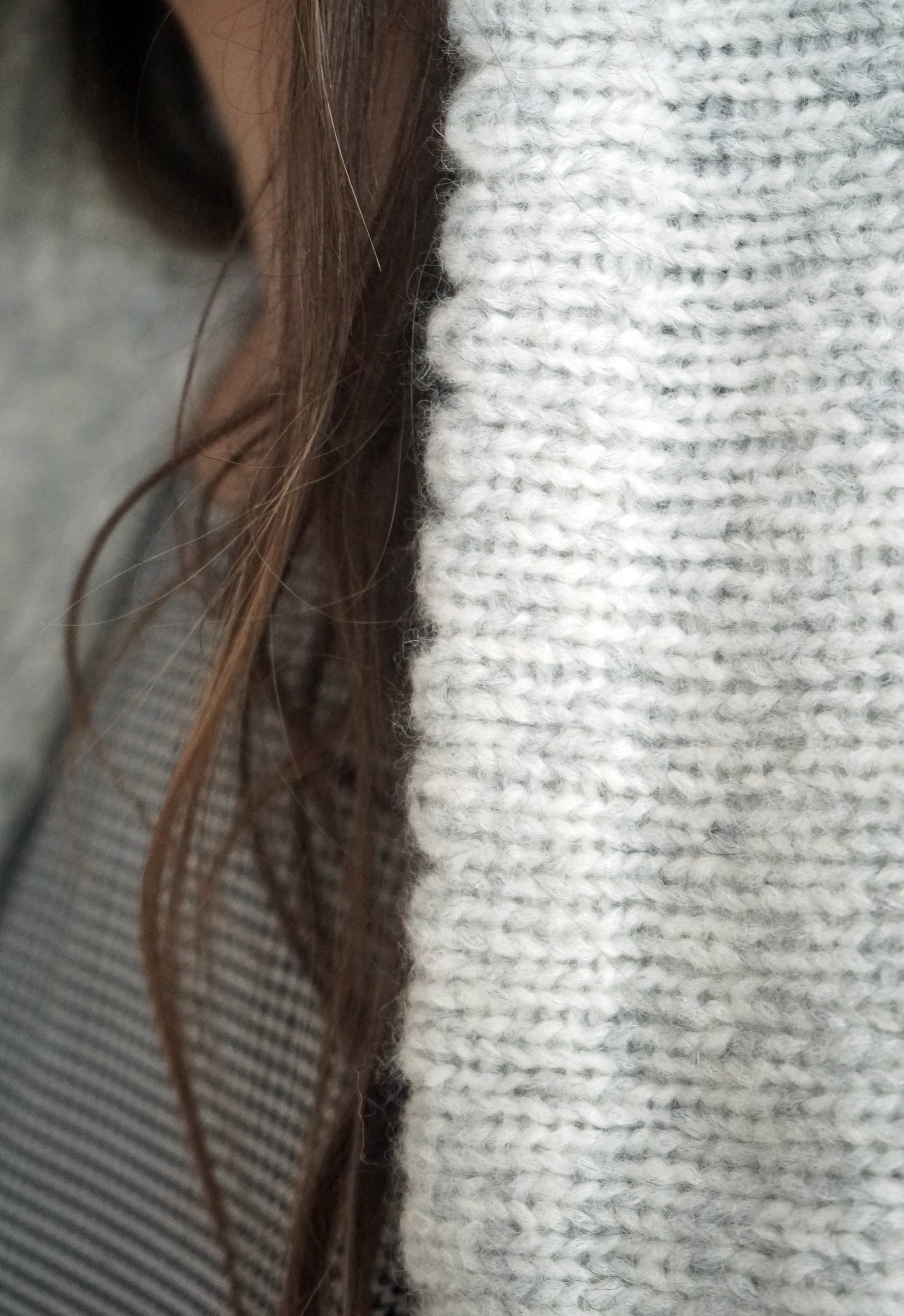 LIGHTS ALPACA WOOL SCARF BONNET