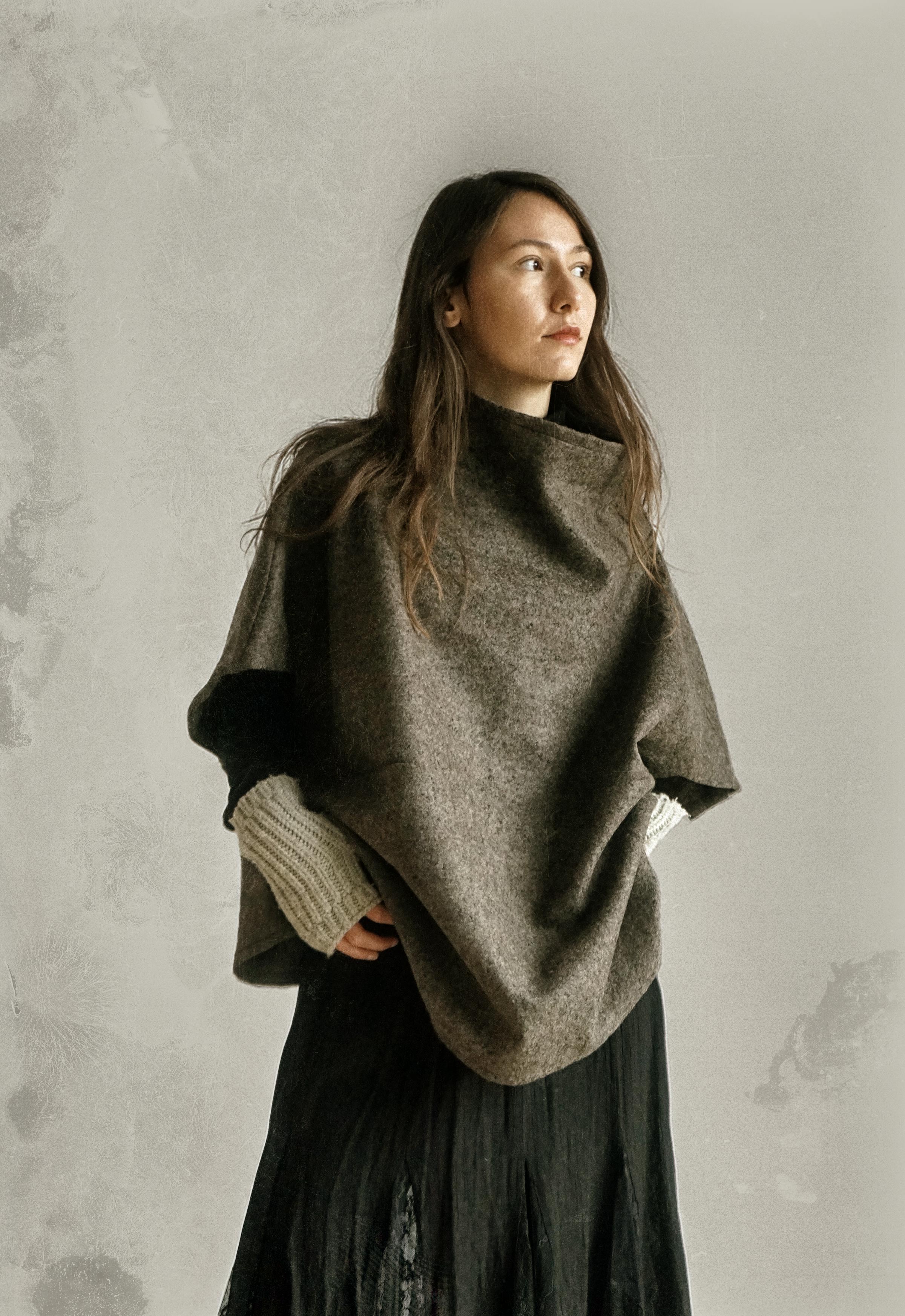 WILD CHESTNUT BOILED WOOL TOP