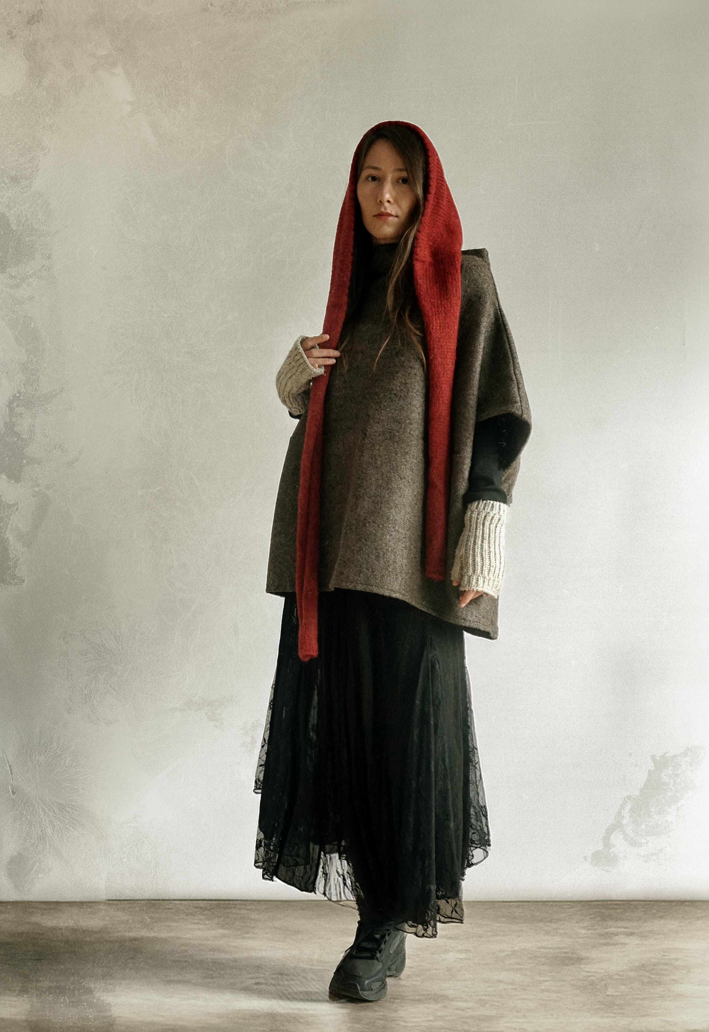 WILD CHESTNUT BOILED WOOL TOP