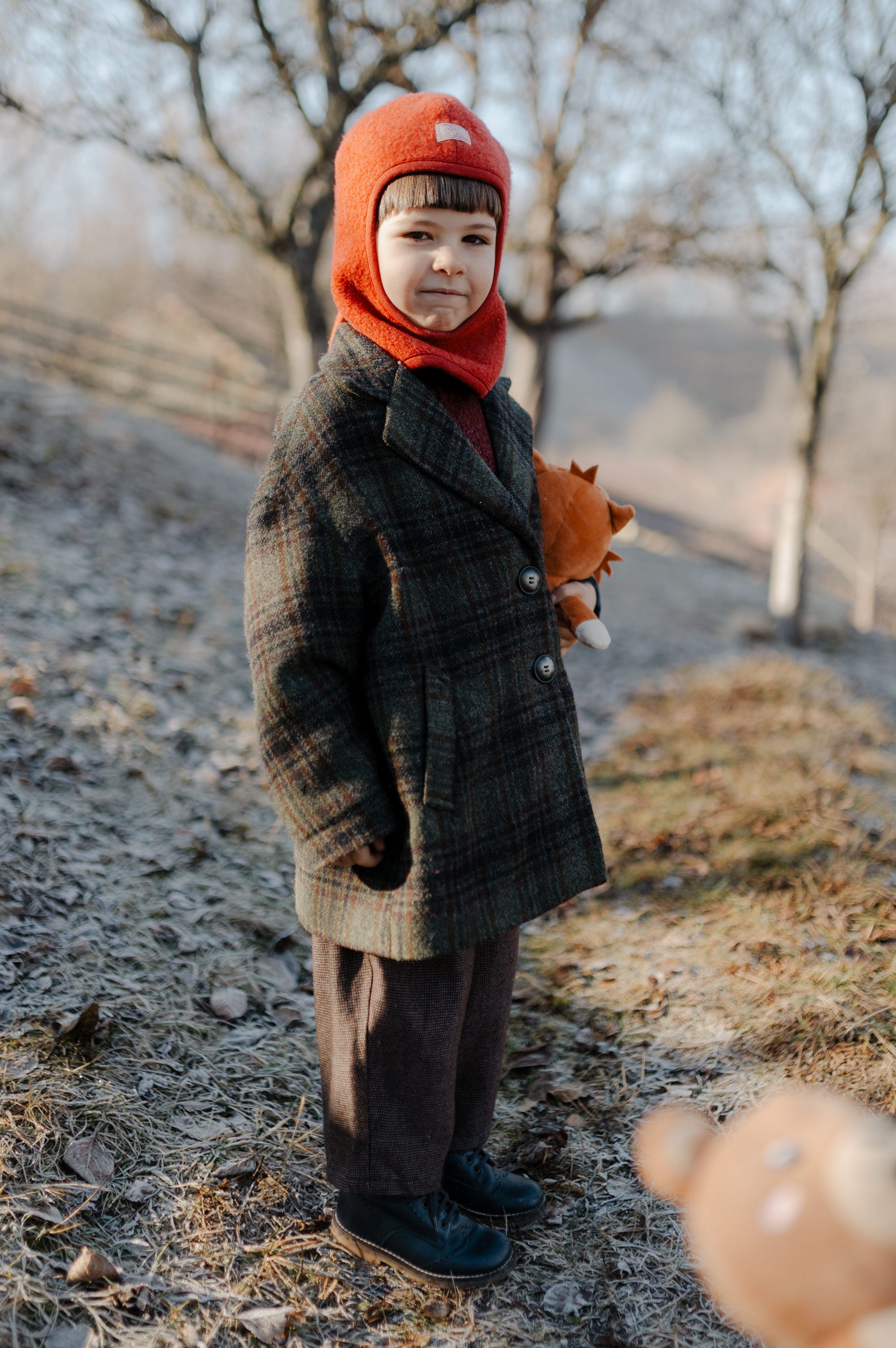 Tiny Forester Wool Coat