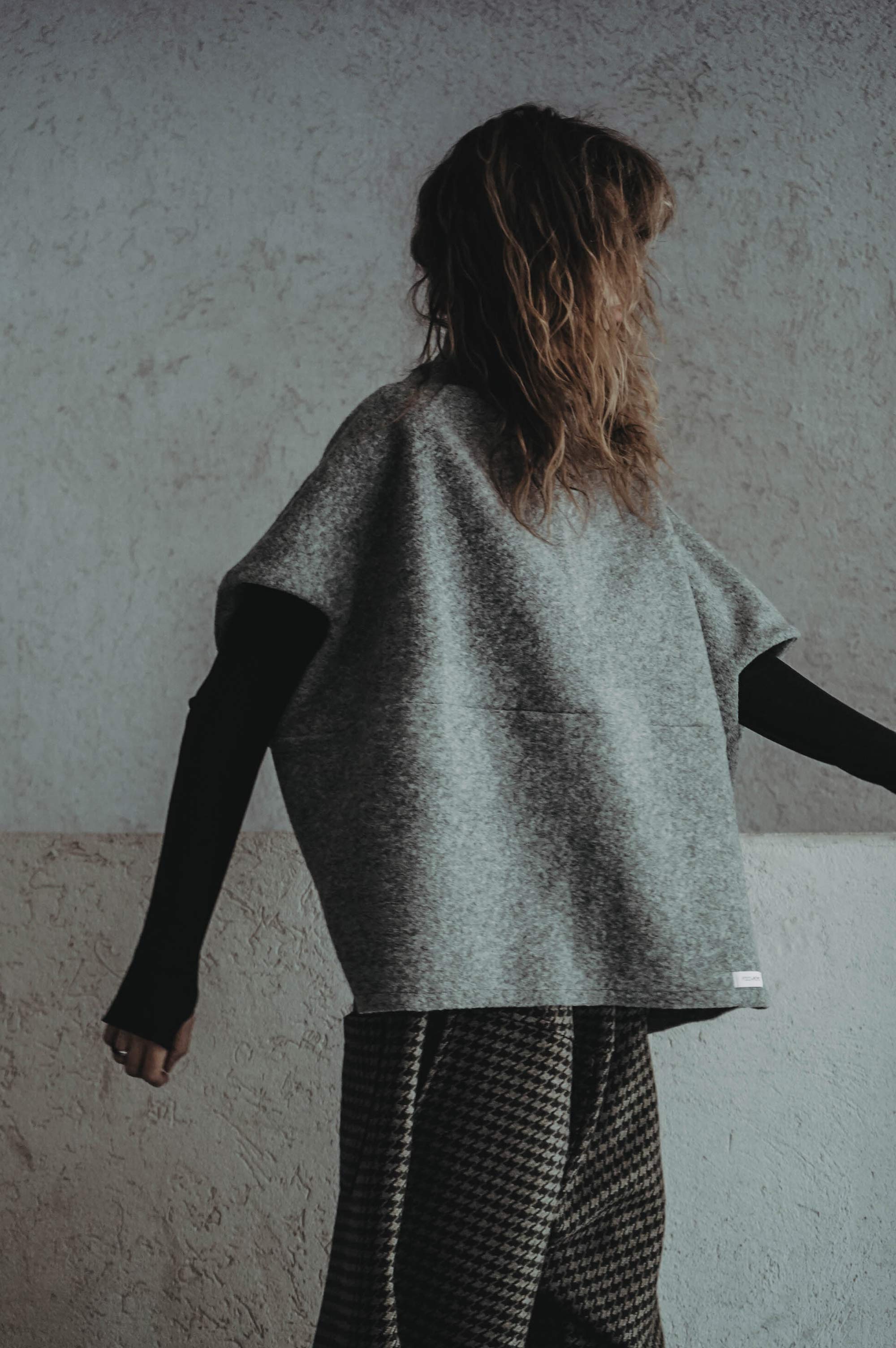 Boiled Wool Vest