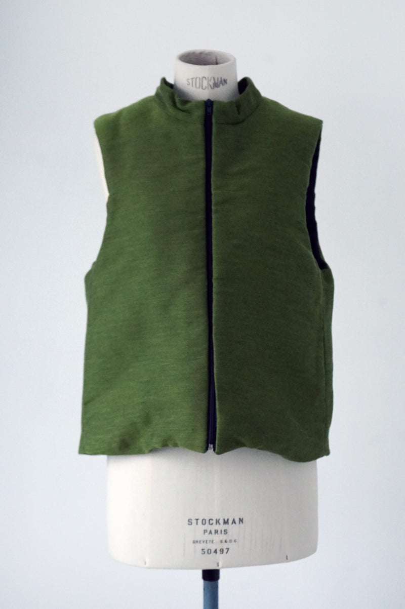 Wool vest (Green)