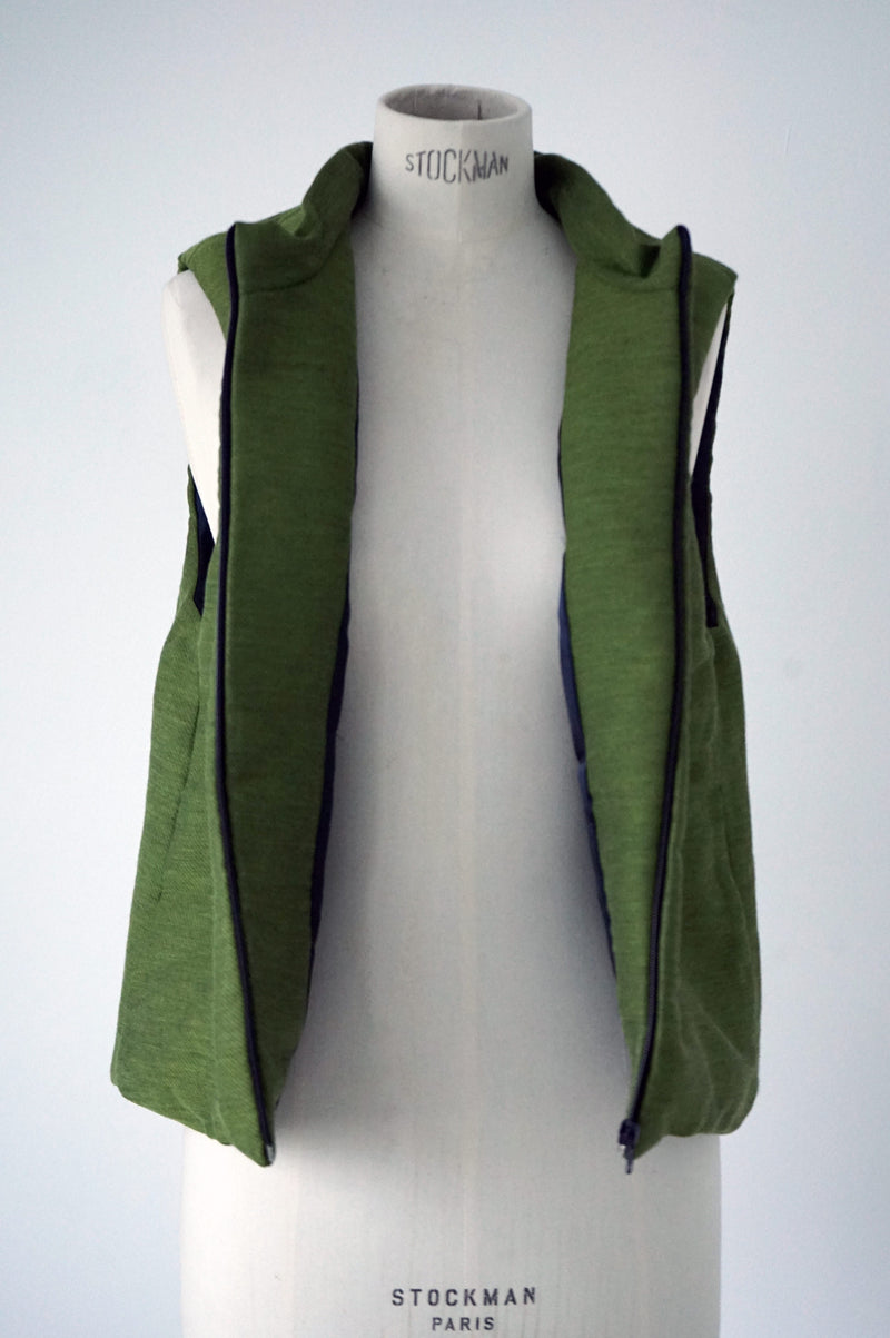 Wool vest (Green)