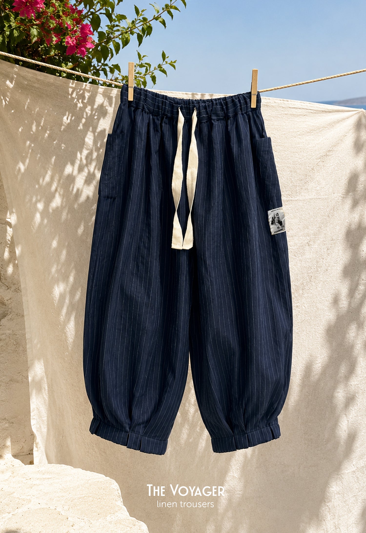 The Voyager Linen Trousers