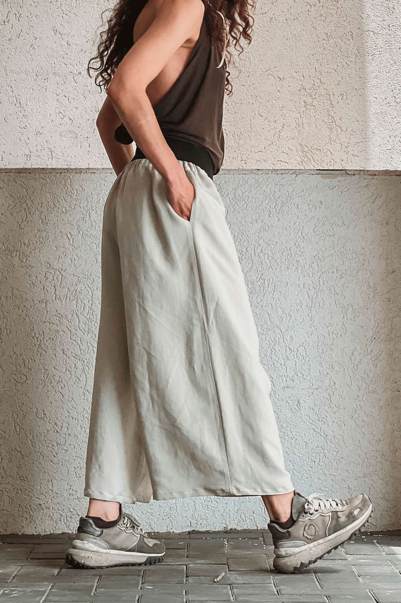 White Room Linen Trousers