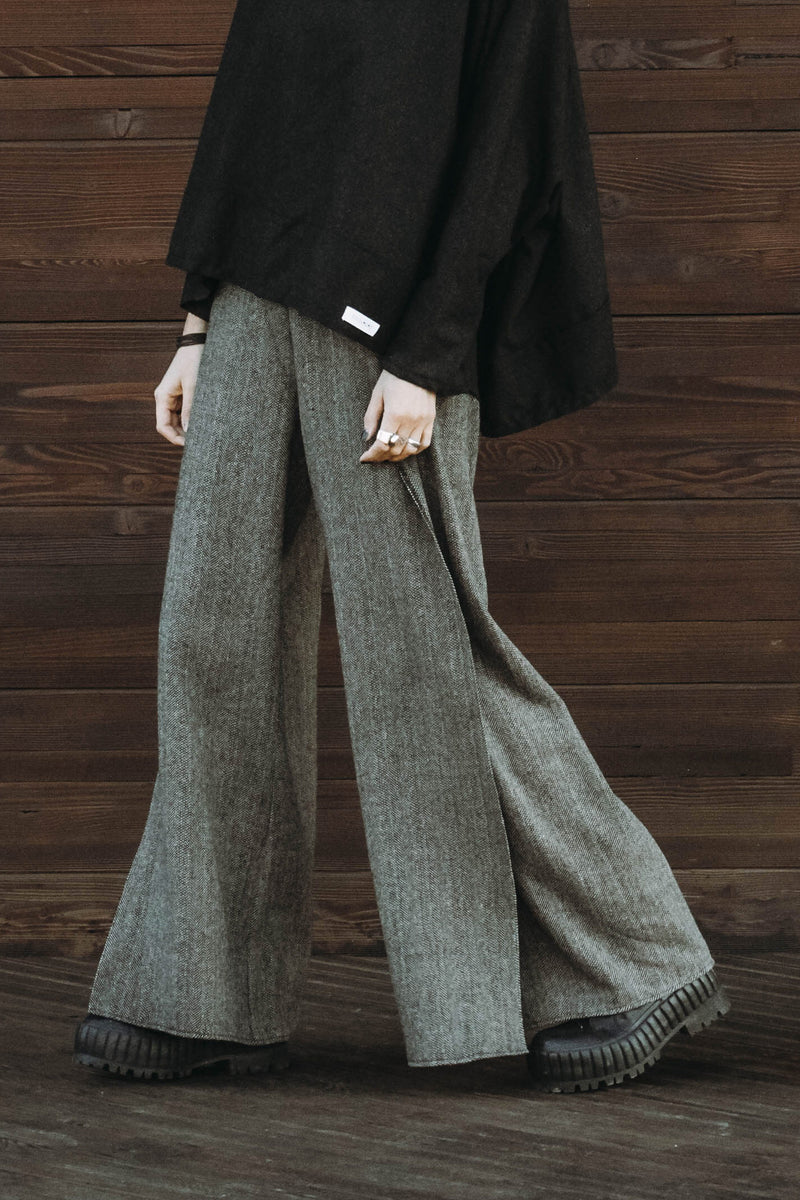 The Magnetic Needle Wool Trousers