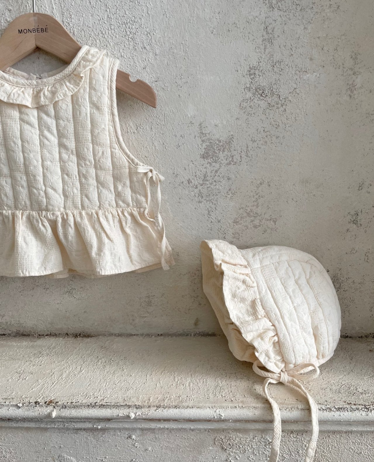 Romance Bonnet (Cream)