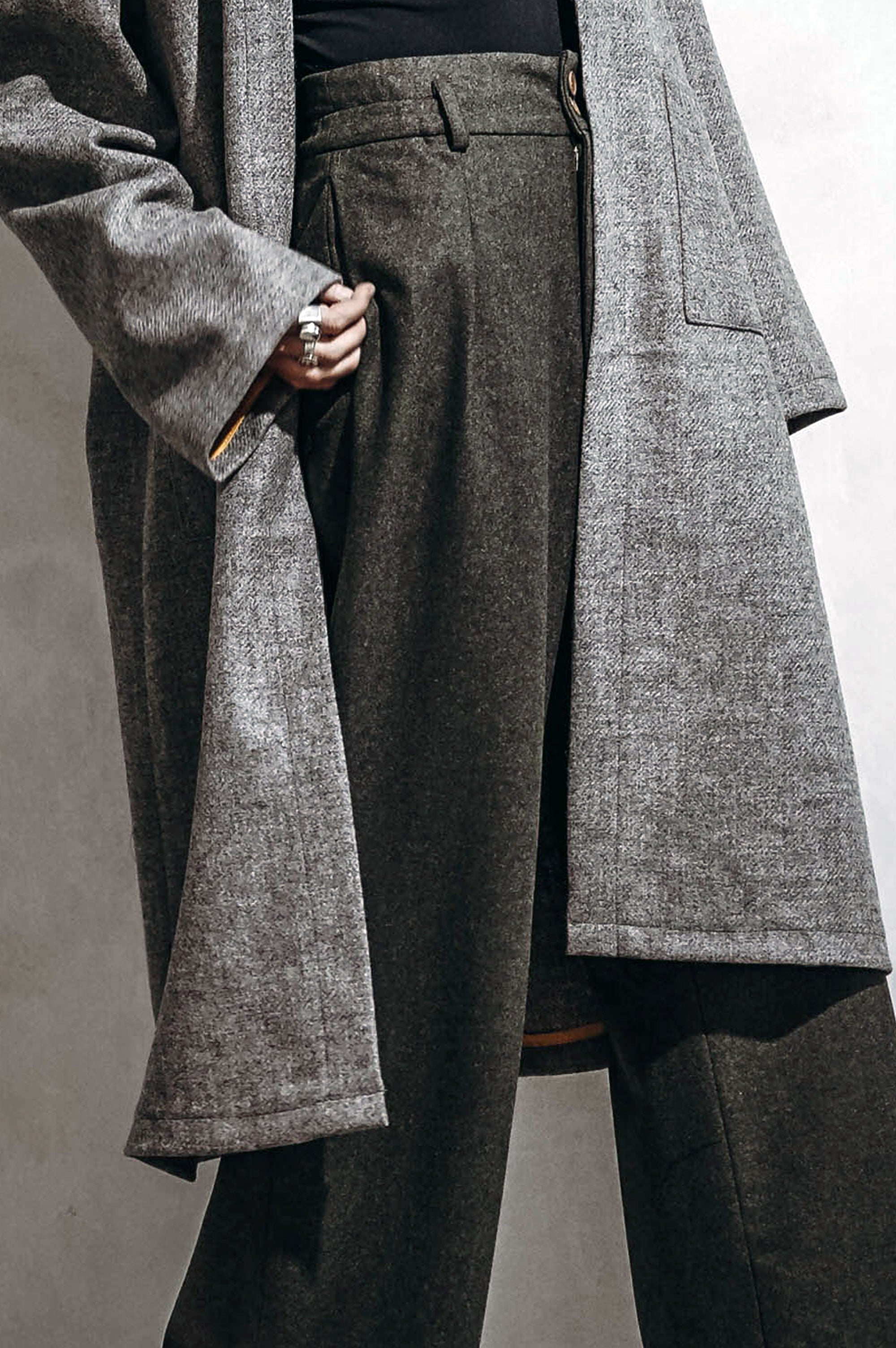 British Tales Wool Trousers