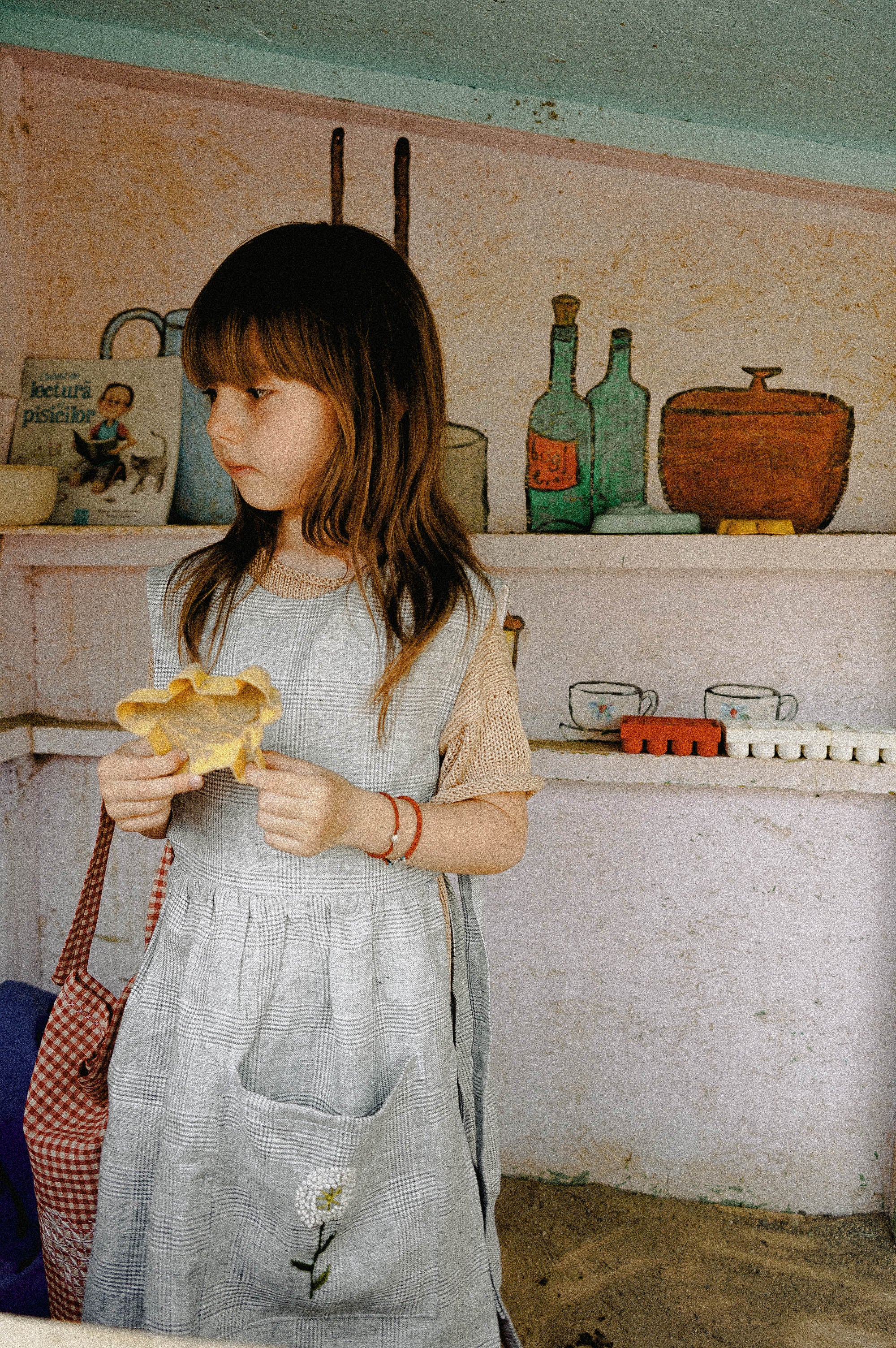 Hand made linen dress