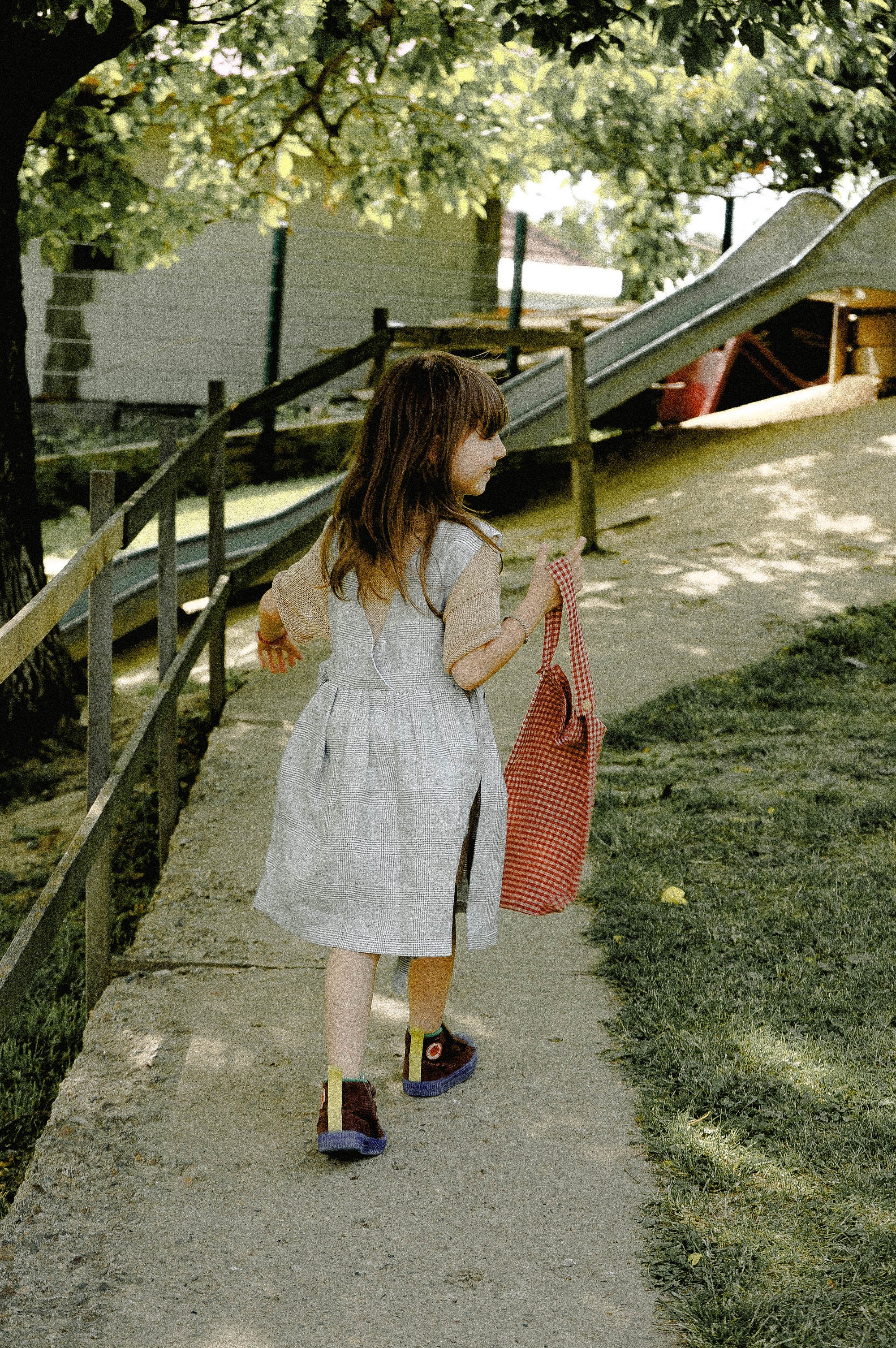 Hand made linen dress