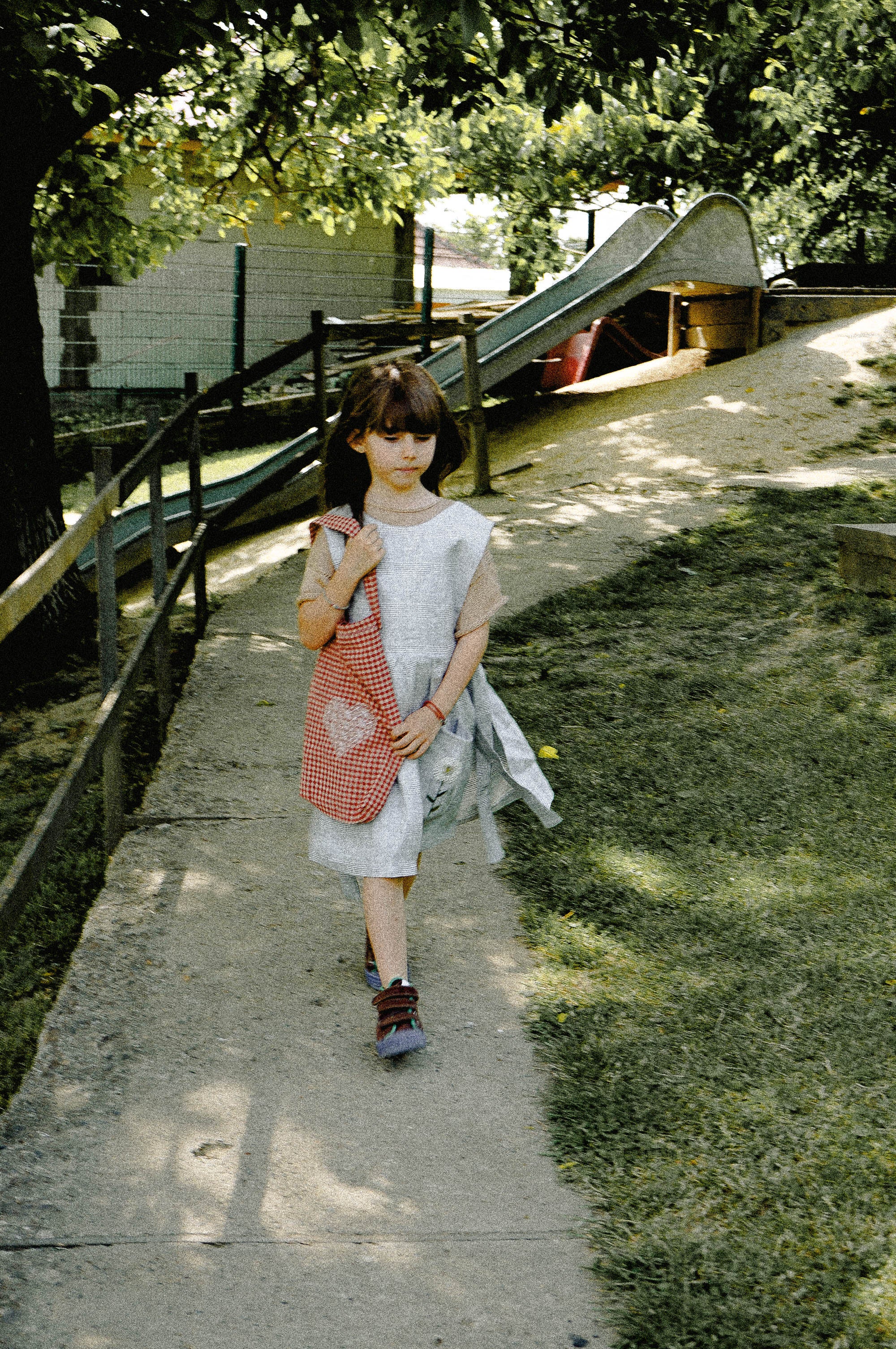 Hand made linen dress