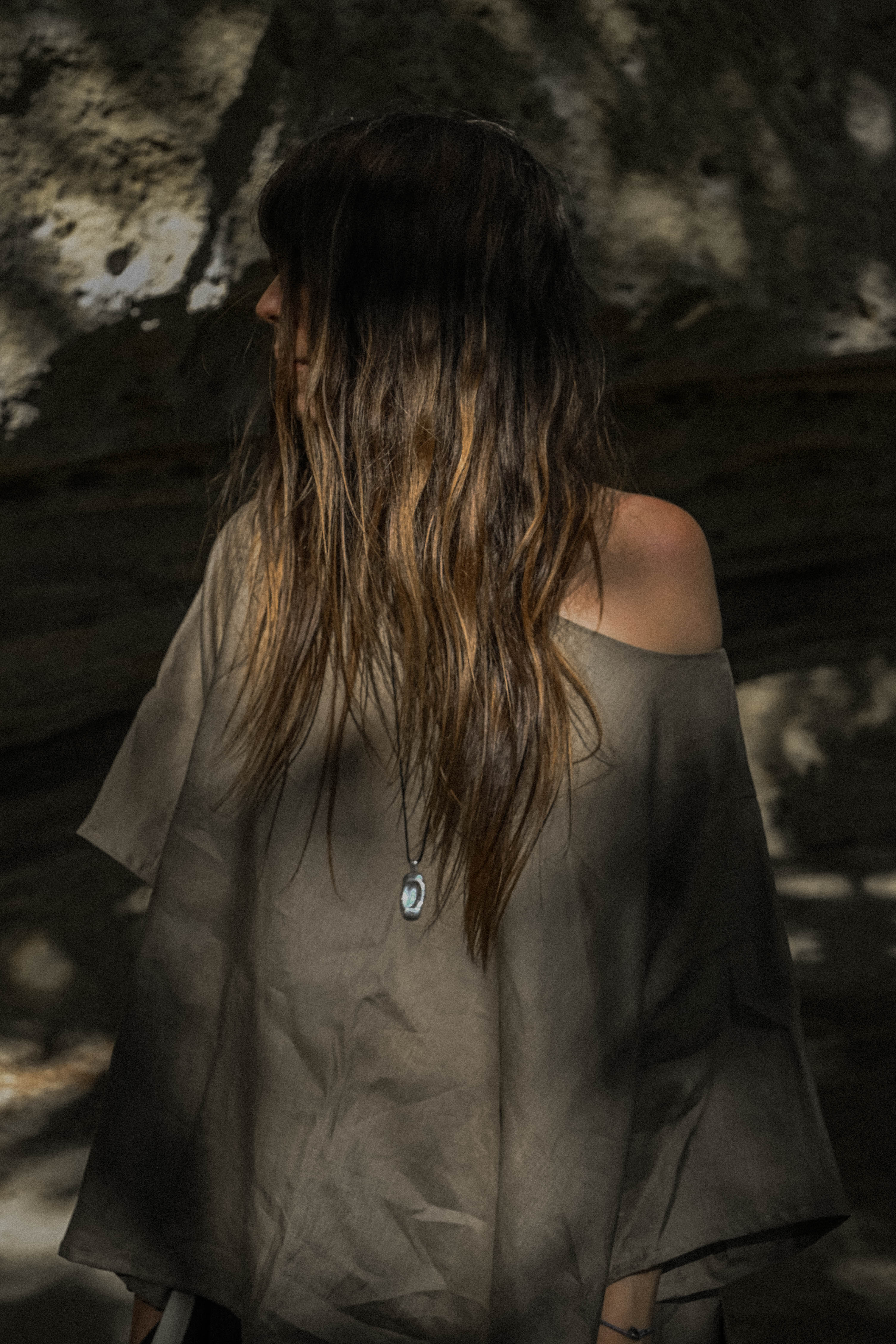 Lights linen top
