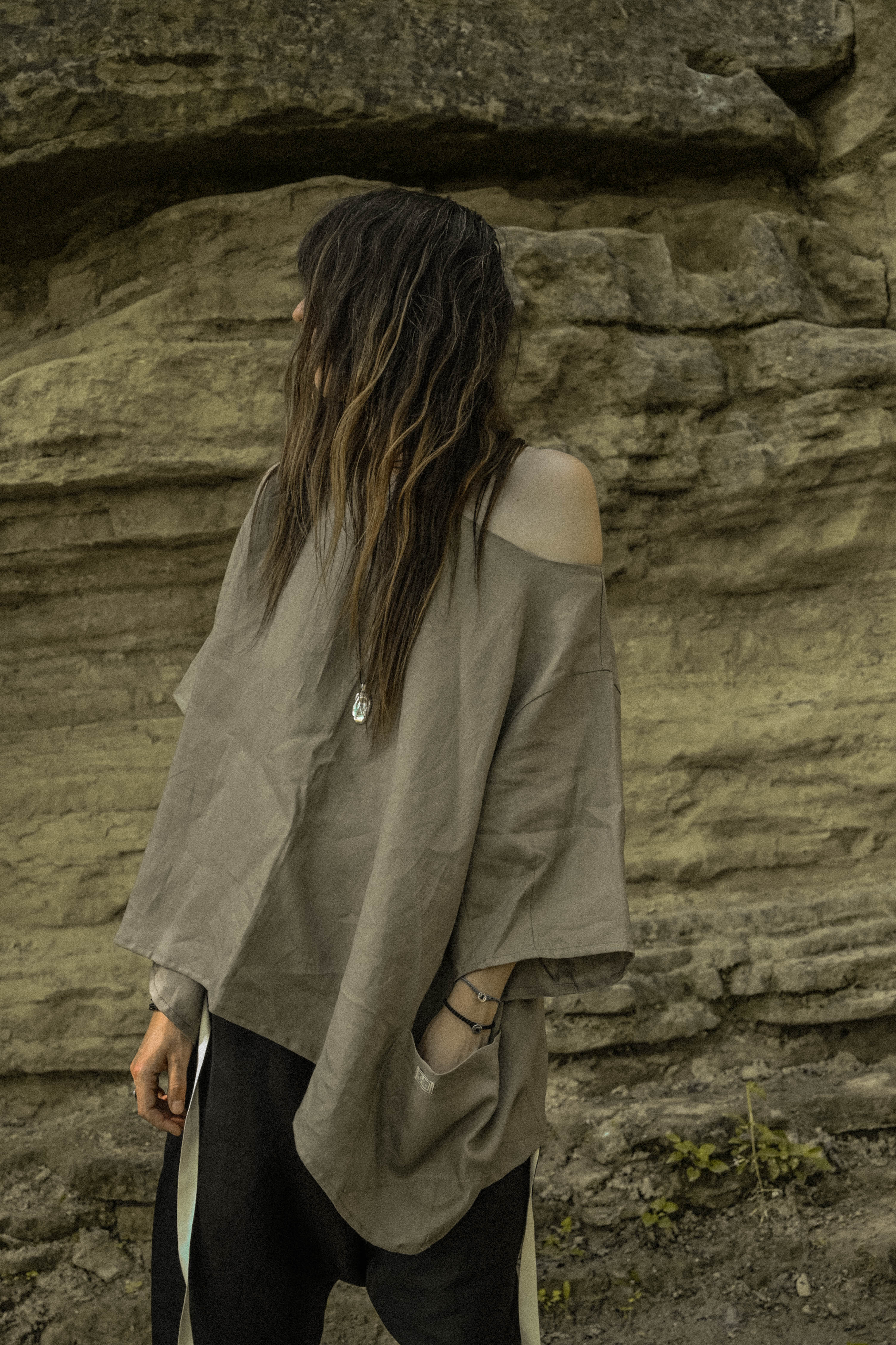 Lights linen top