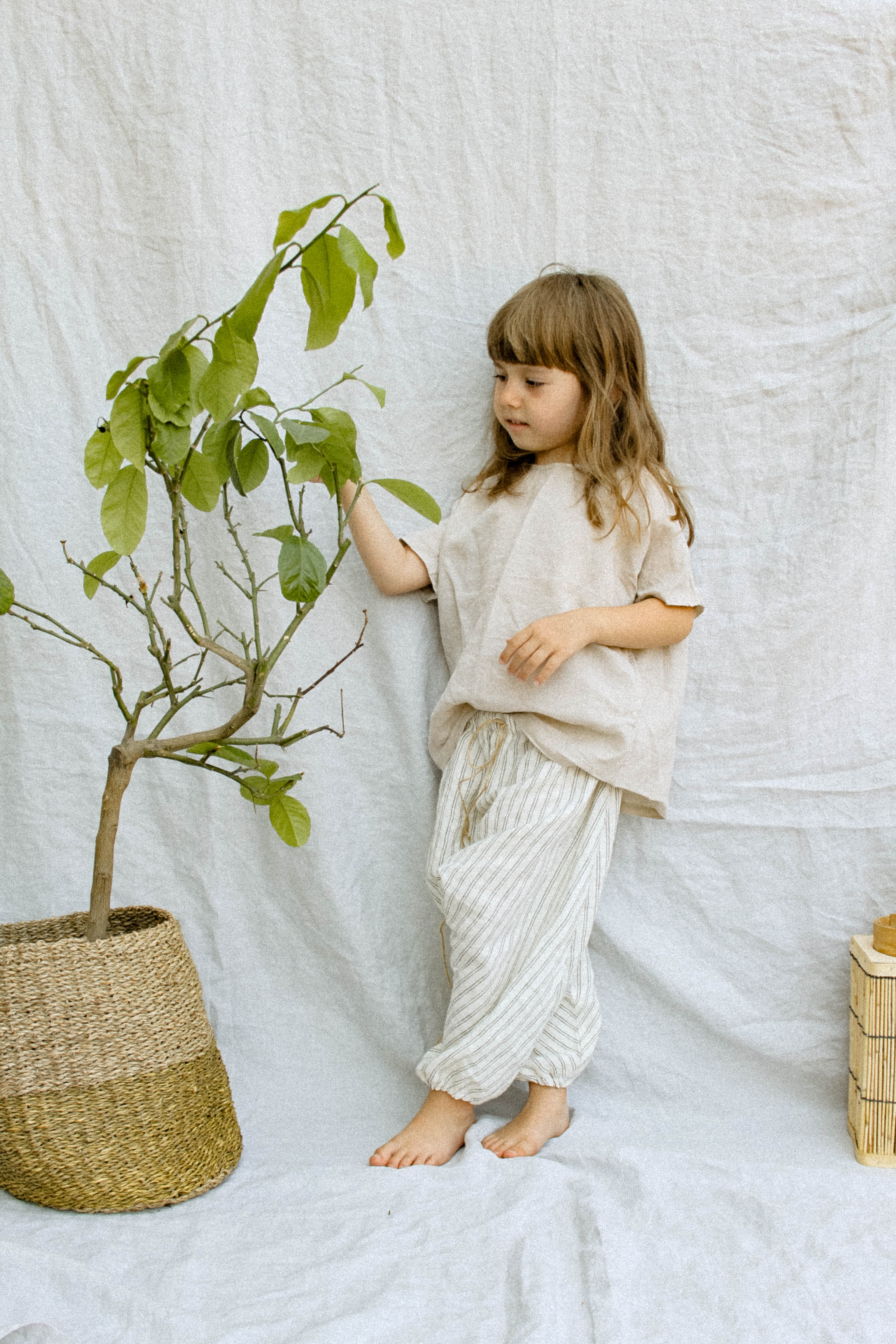 JOURS D'ÉTÉ LINEN PANTS