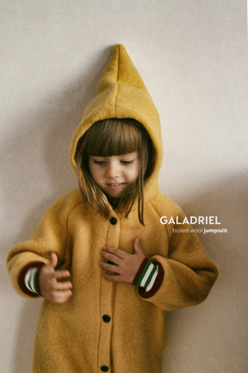 Galadriel Boiled Wool Jumpsuit