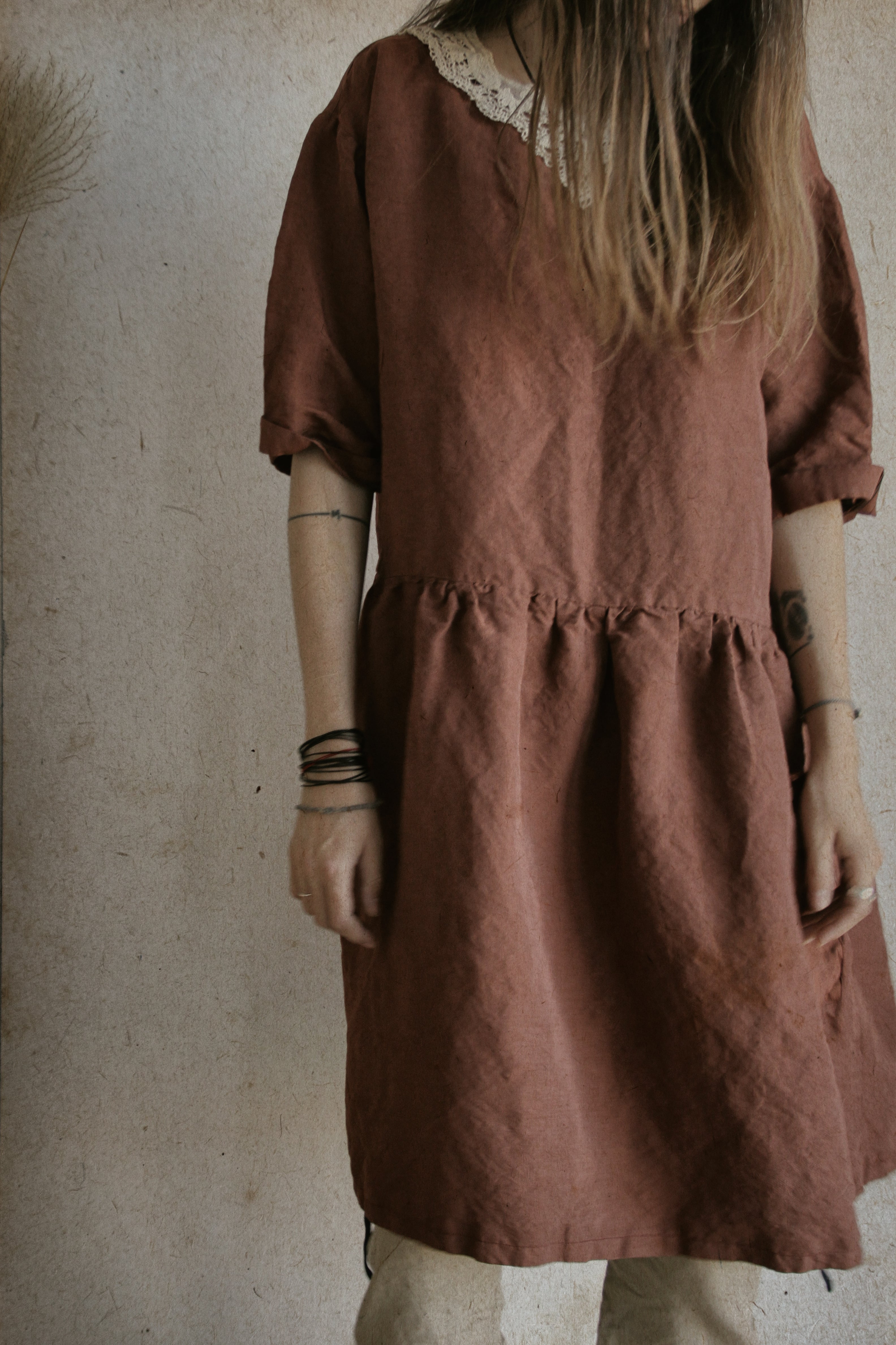 Ma'am Frida linen dress