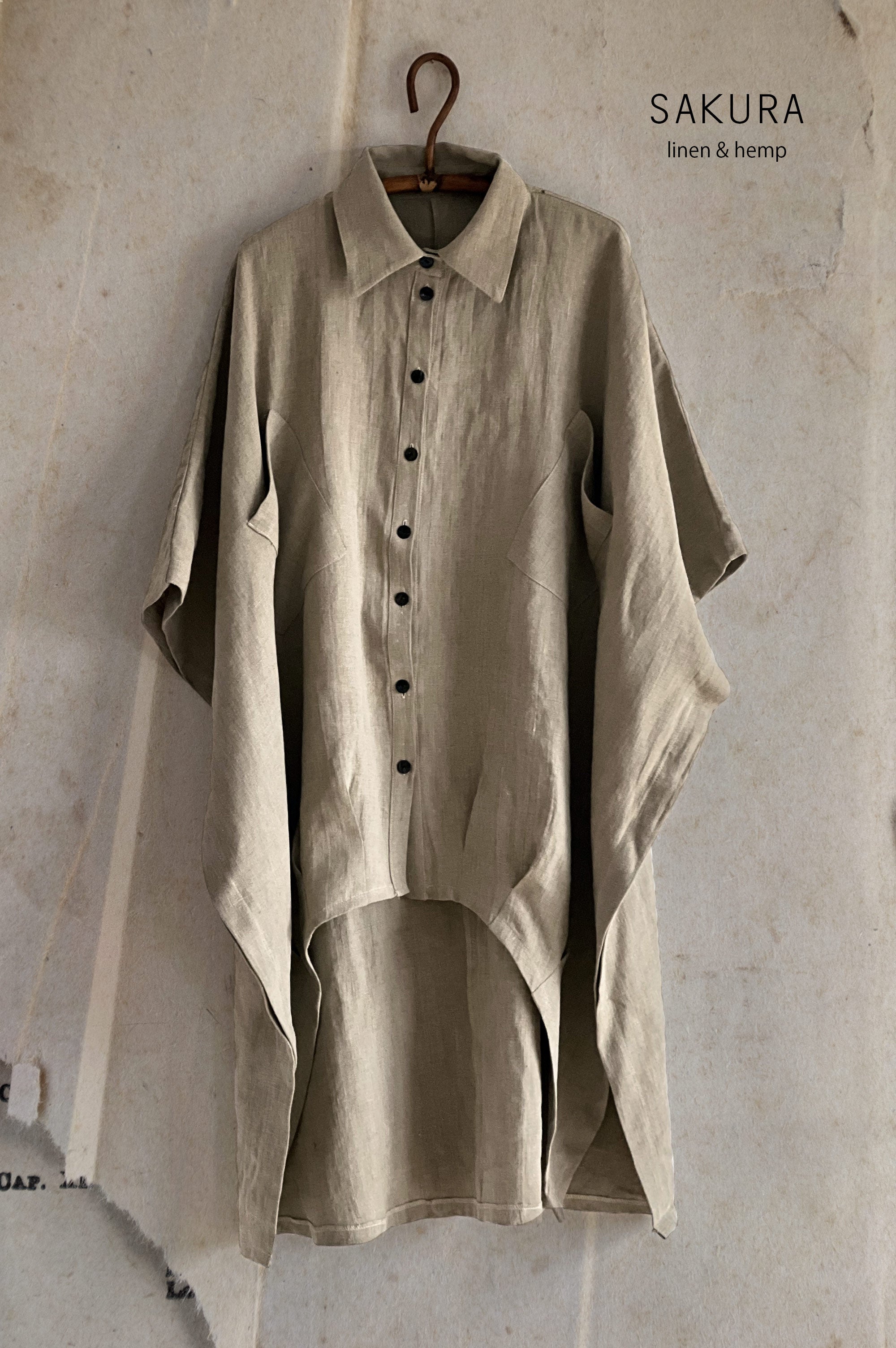 Sakura Linen Overlay